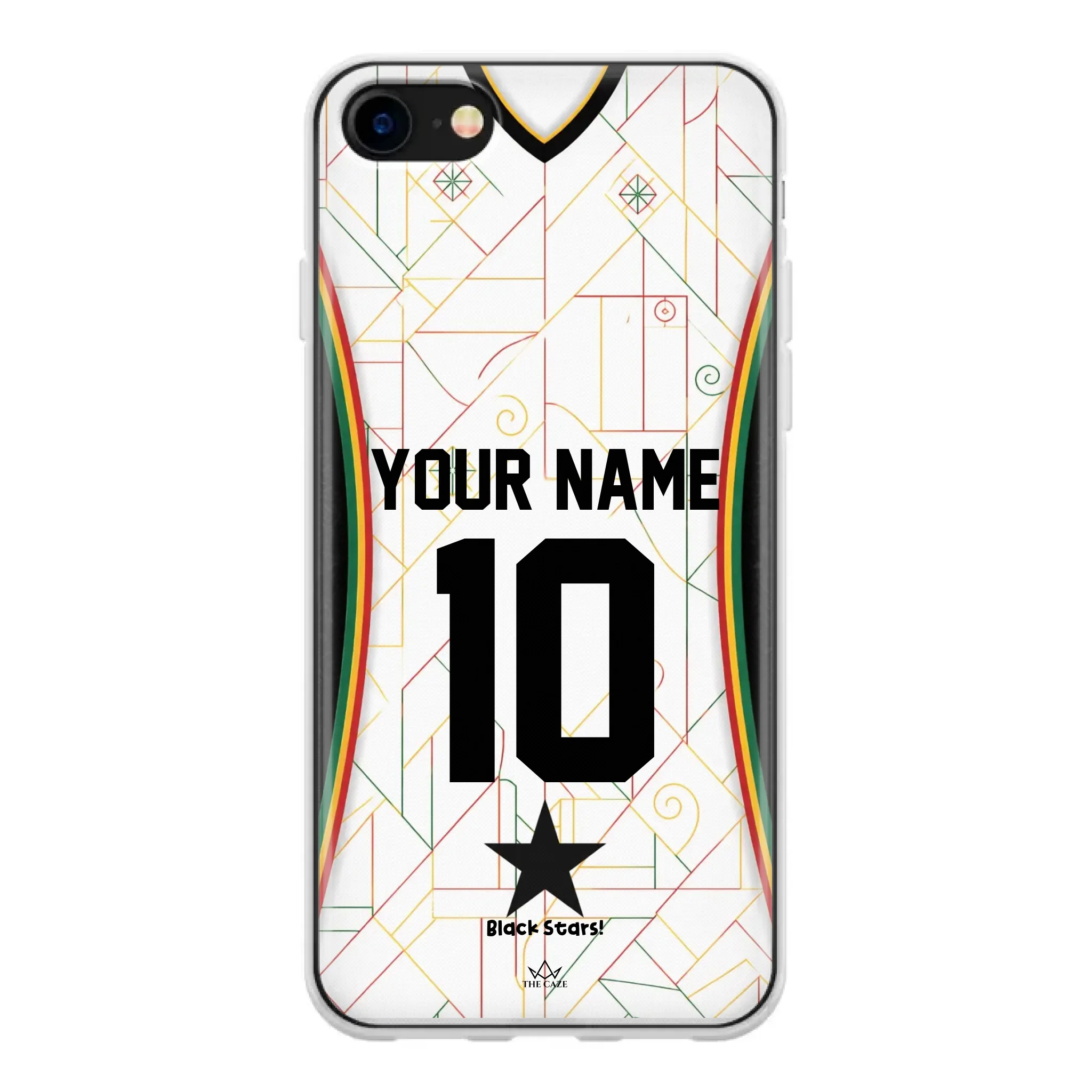 Ghana football Jersey iPhone Case