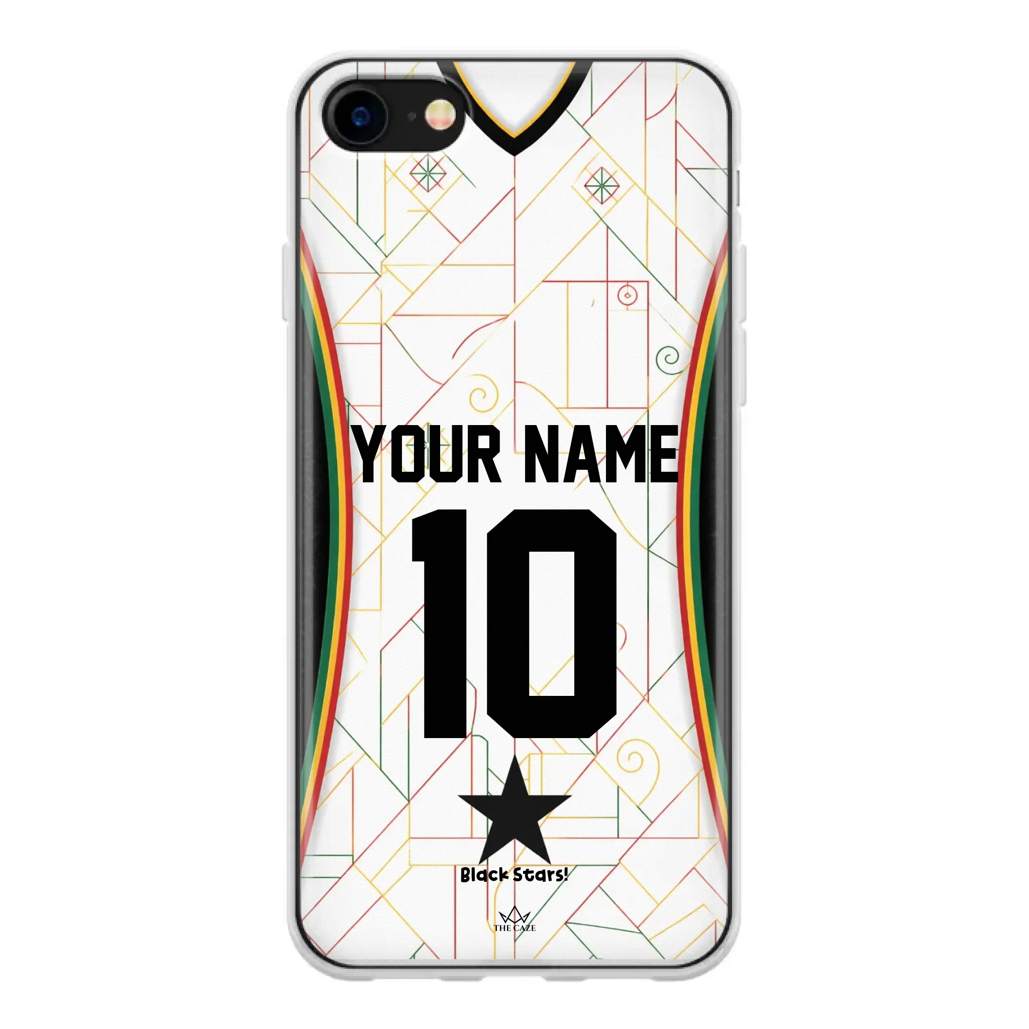 Ghana football Jersey iPhone Case