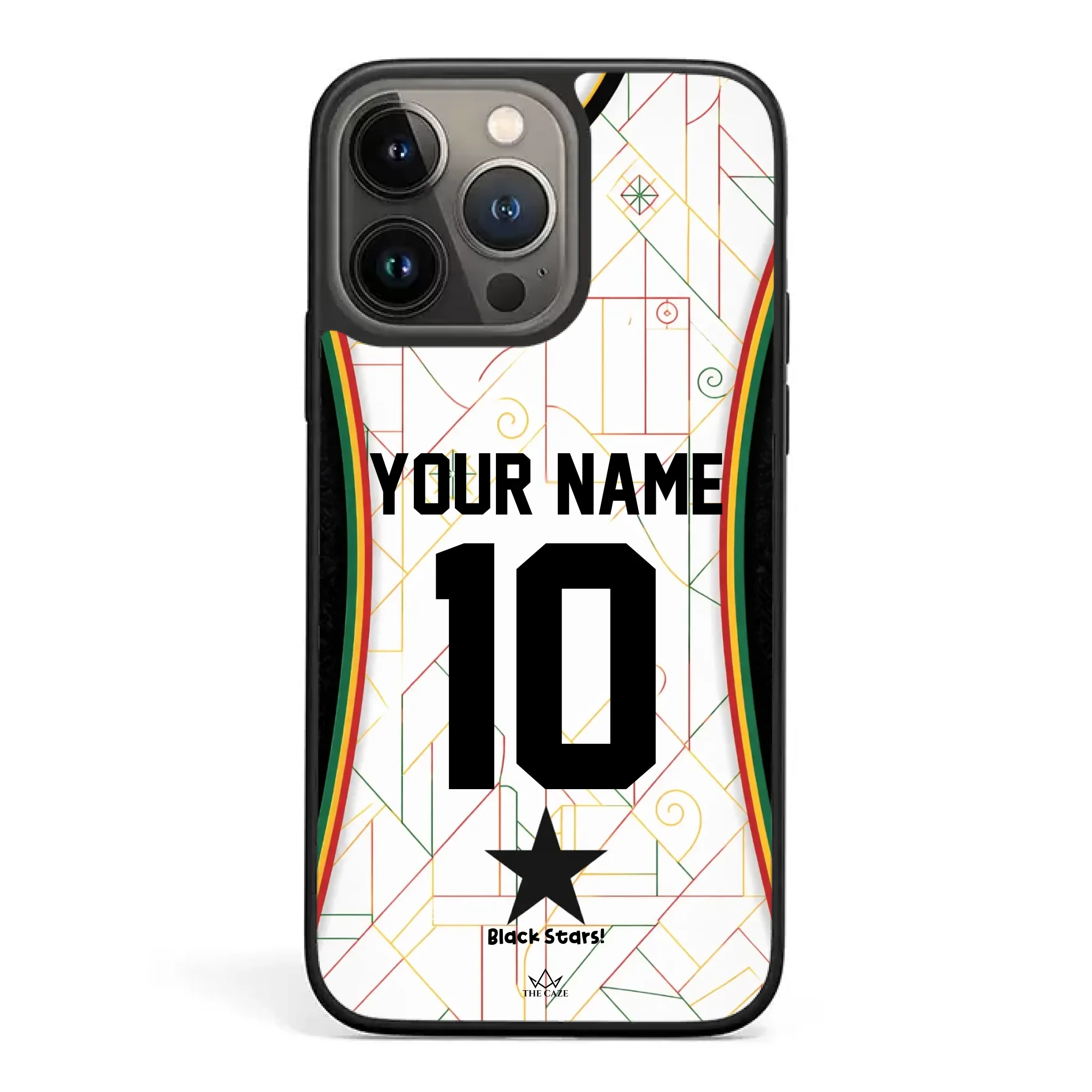 Ghana football Jersey iPhone Case