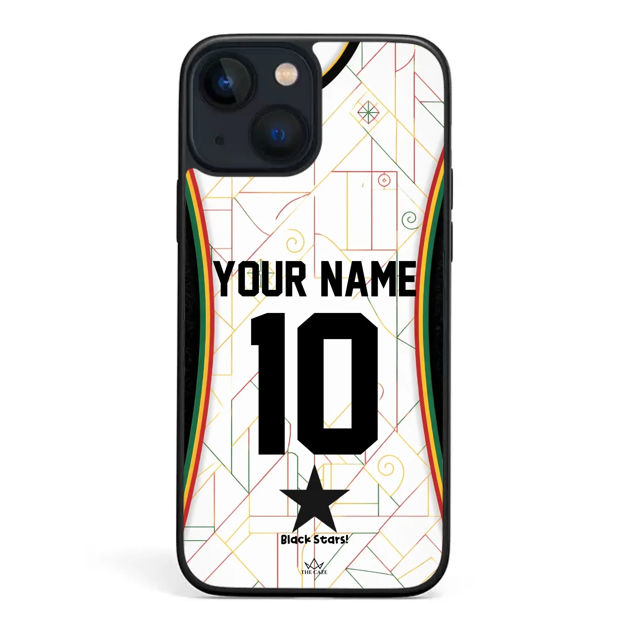 Ghana football Jersey iPhone Case
