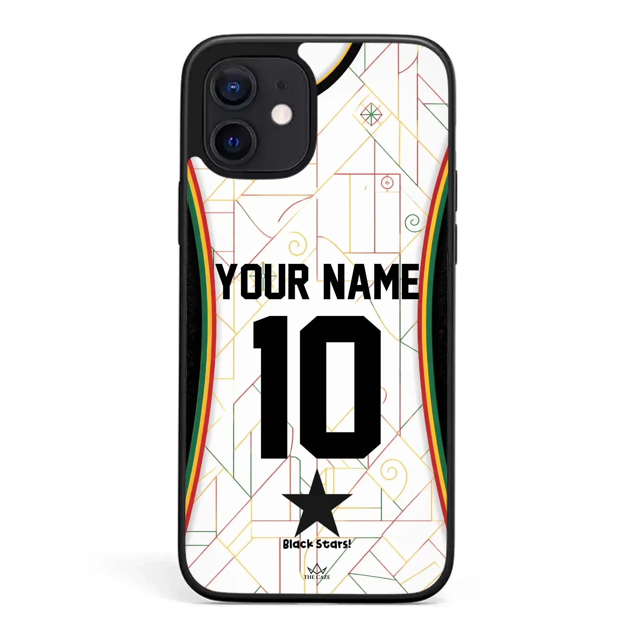 Ghana football Jersey iPhone Case