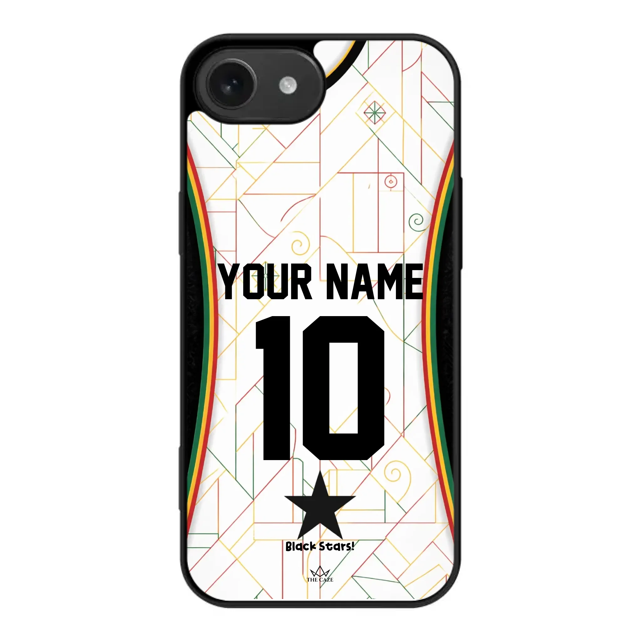 Ghana football Jersey iPhone Case