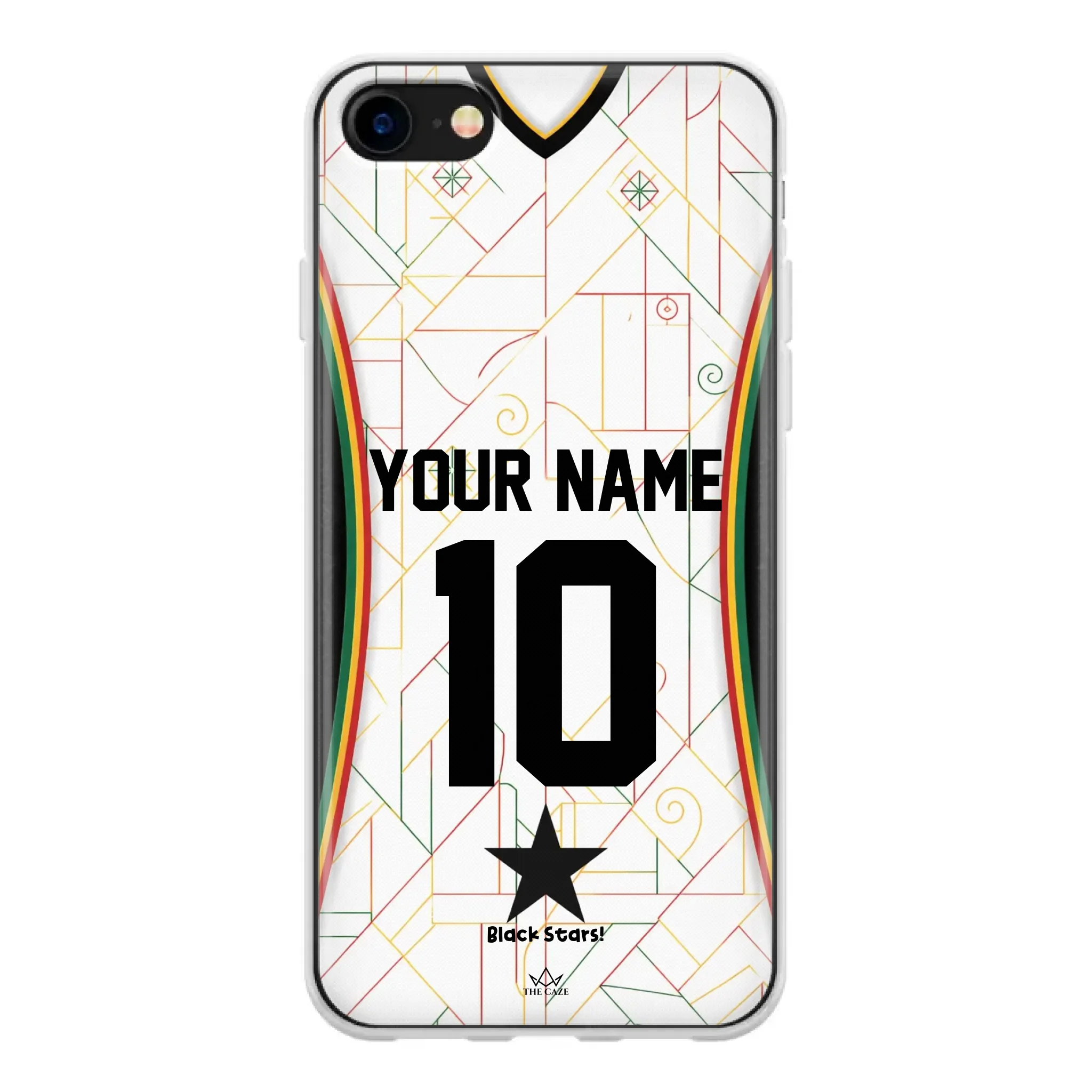 Ghana football Jersey iPhone Case