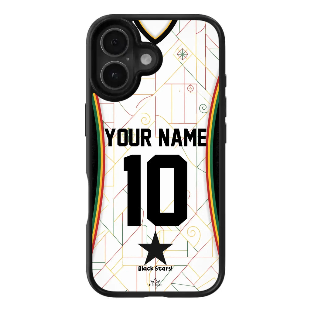 Ghana football Jersey iPhone Case