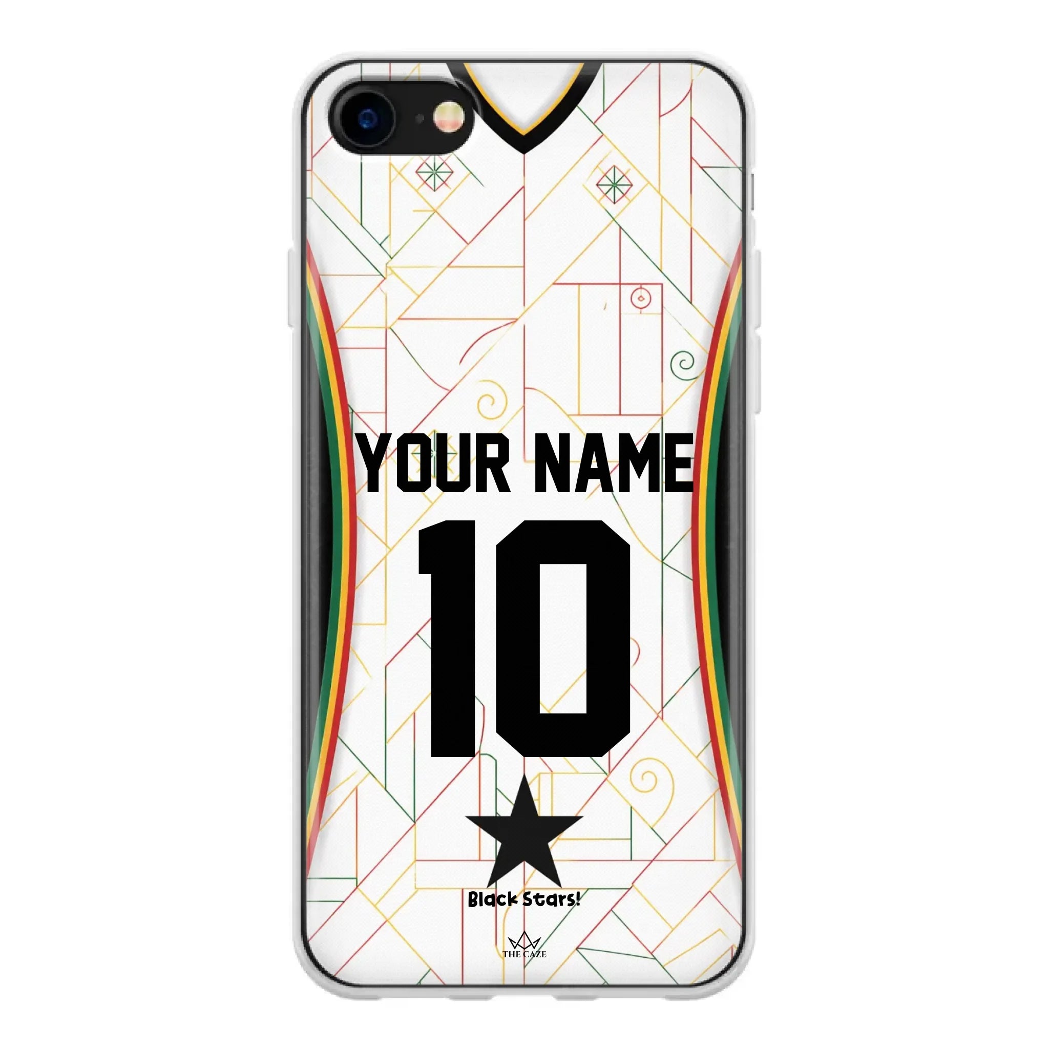 Ghana football Jersey iPhone Case