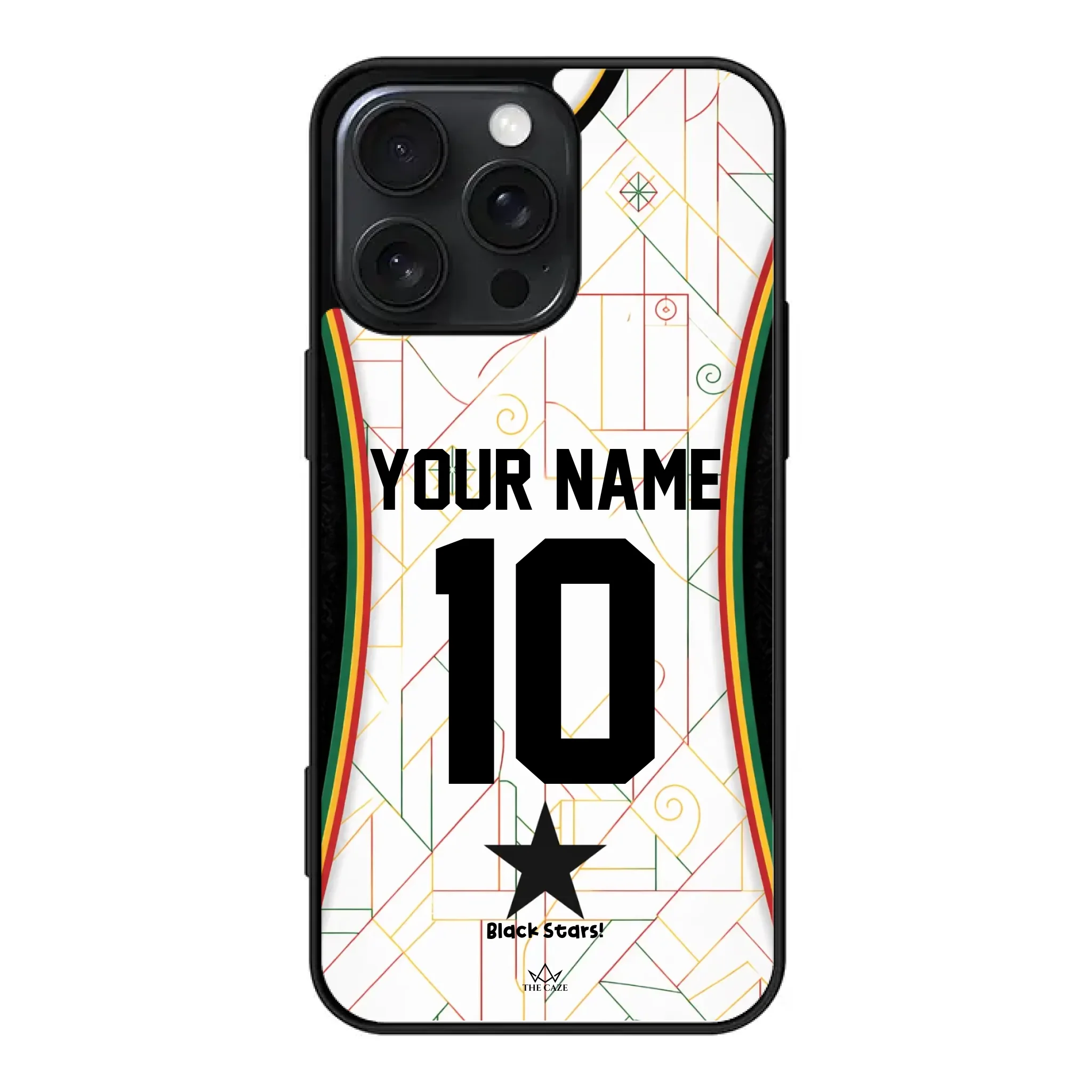 Ghana football Jersey iPhone Case
