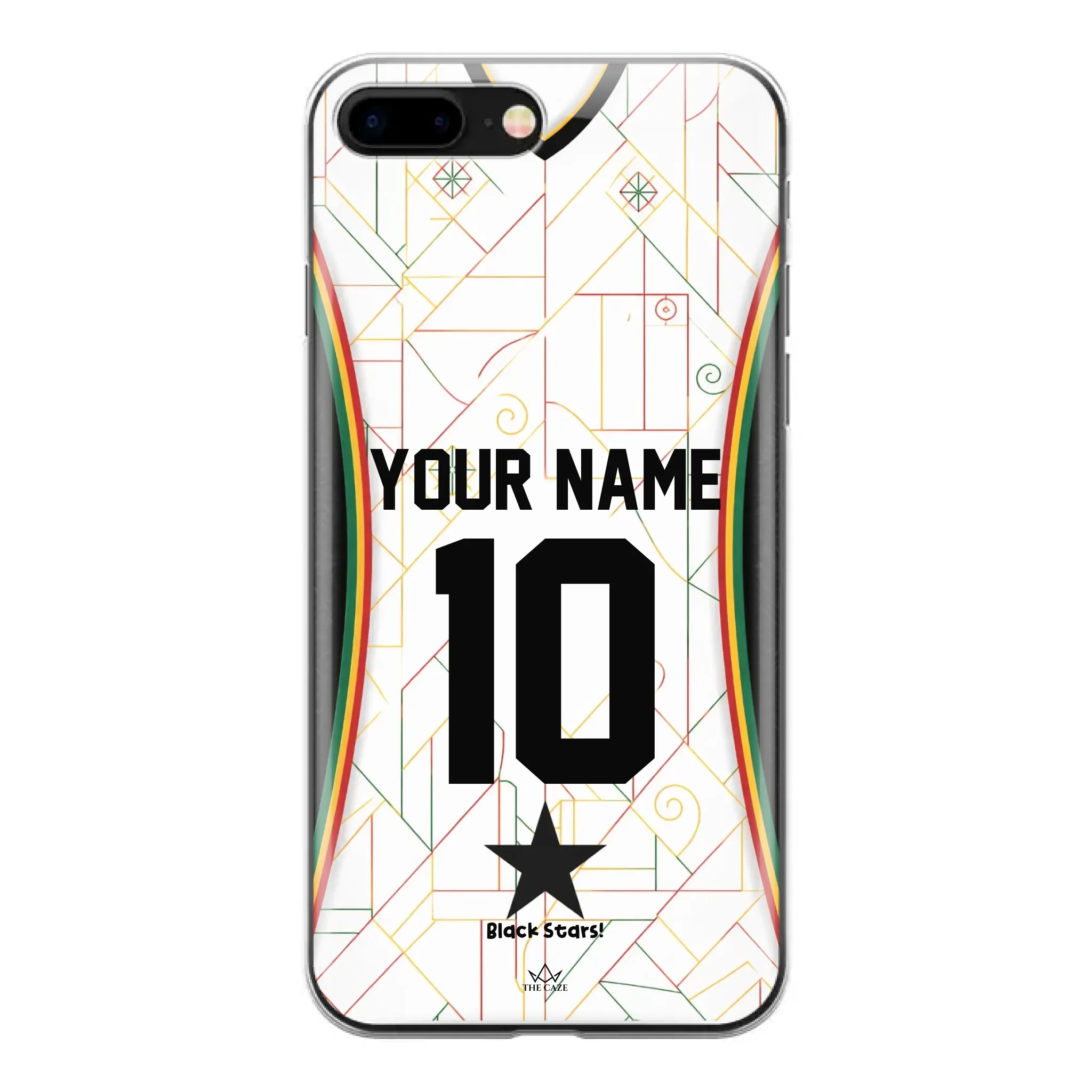 Ghana football Jersey iPhone Case