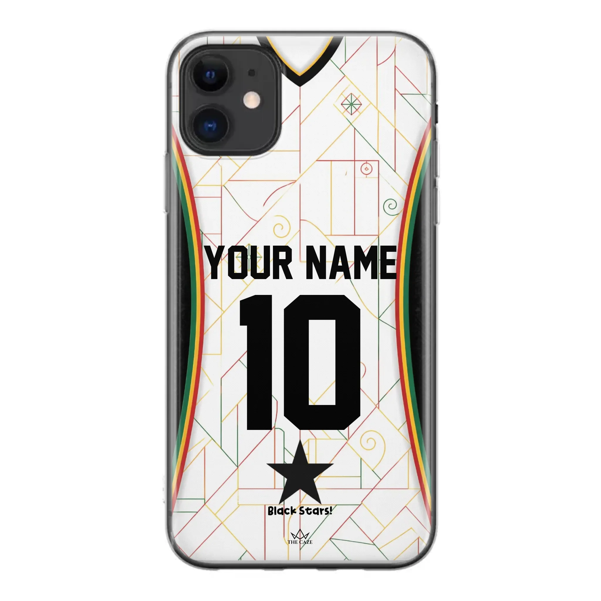 Ghana football Jersey iPhone Case
