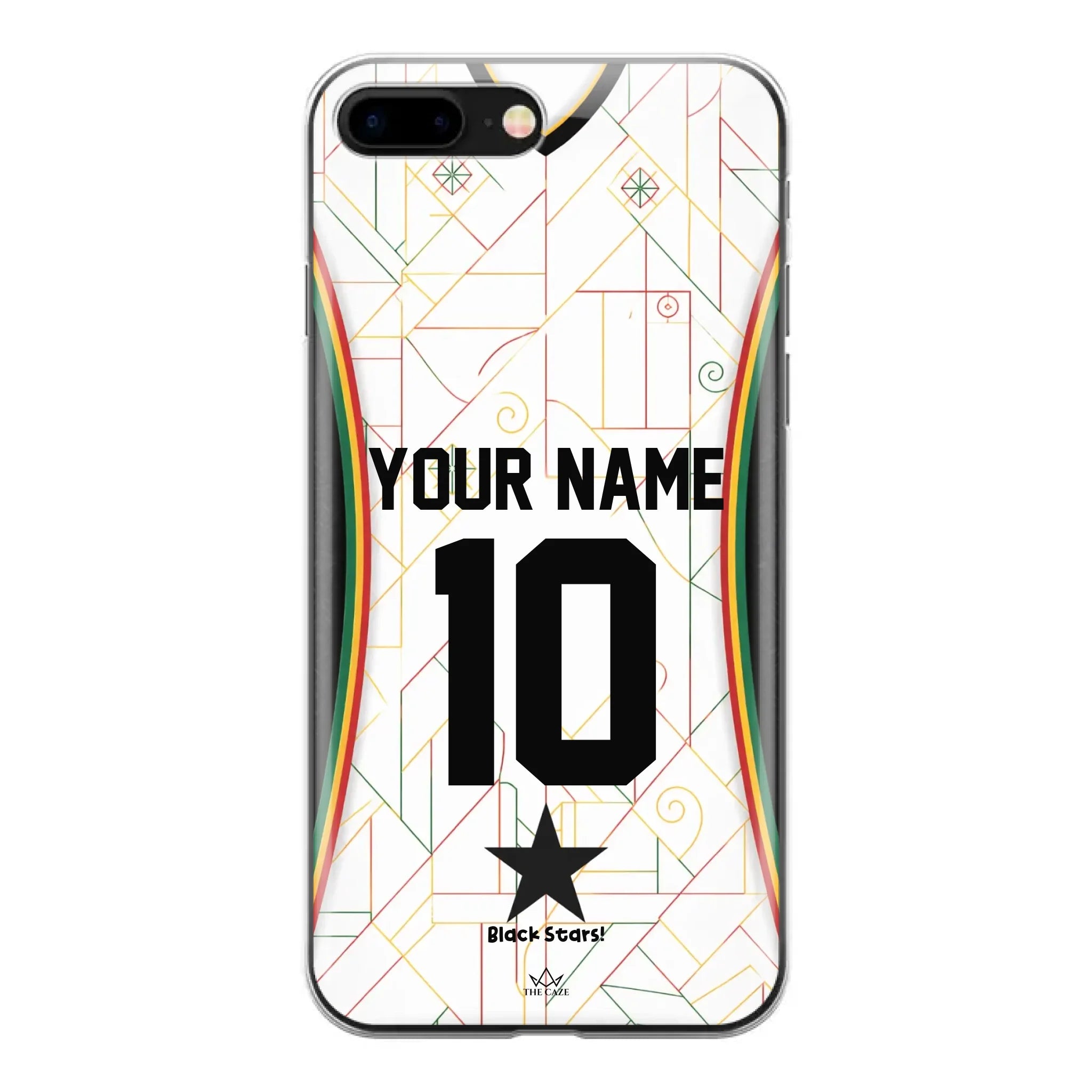 Ghana football Jersey iPhone Case