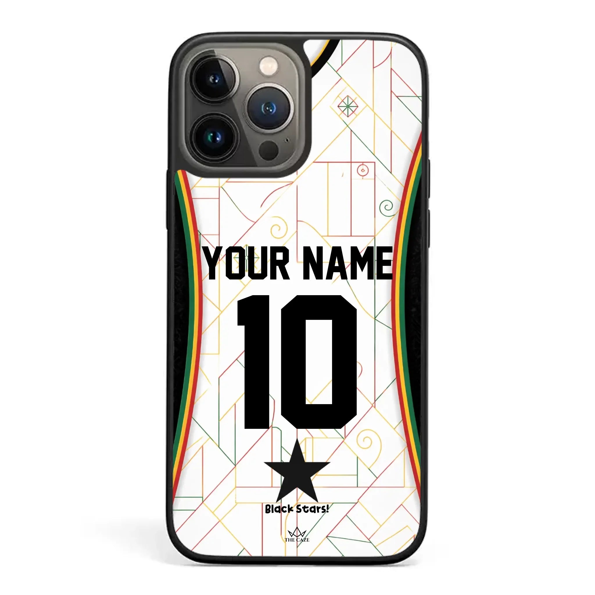 Ghana football Jersey iPhone Case