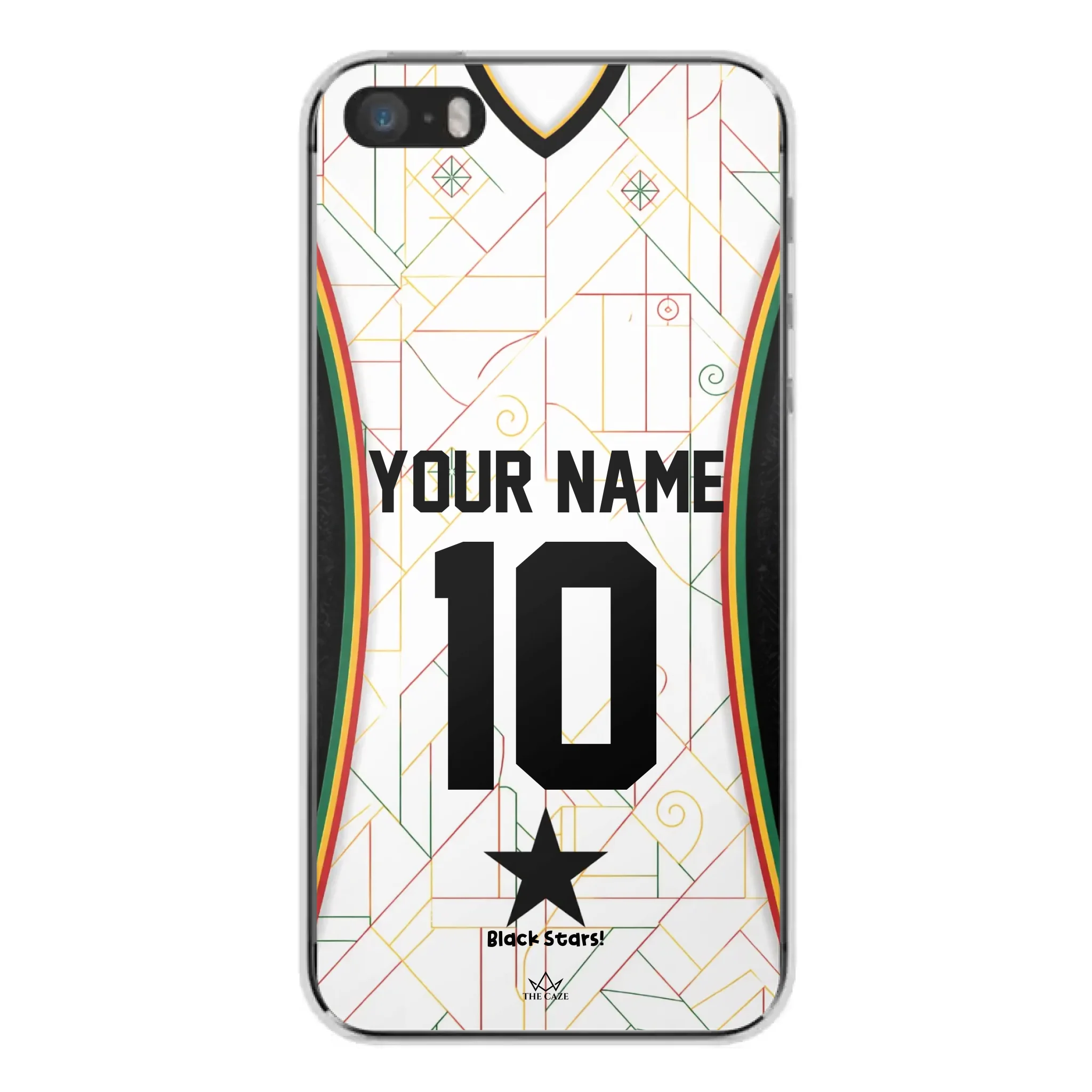 Ghana football Jersey iPhone Case