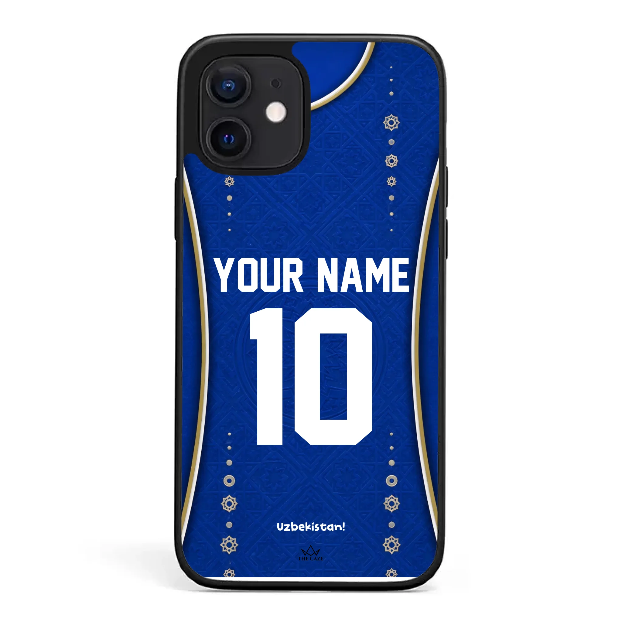 Funda de iPhone de camiseta de fútbol de Uzbekistán