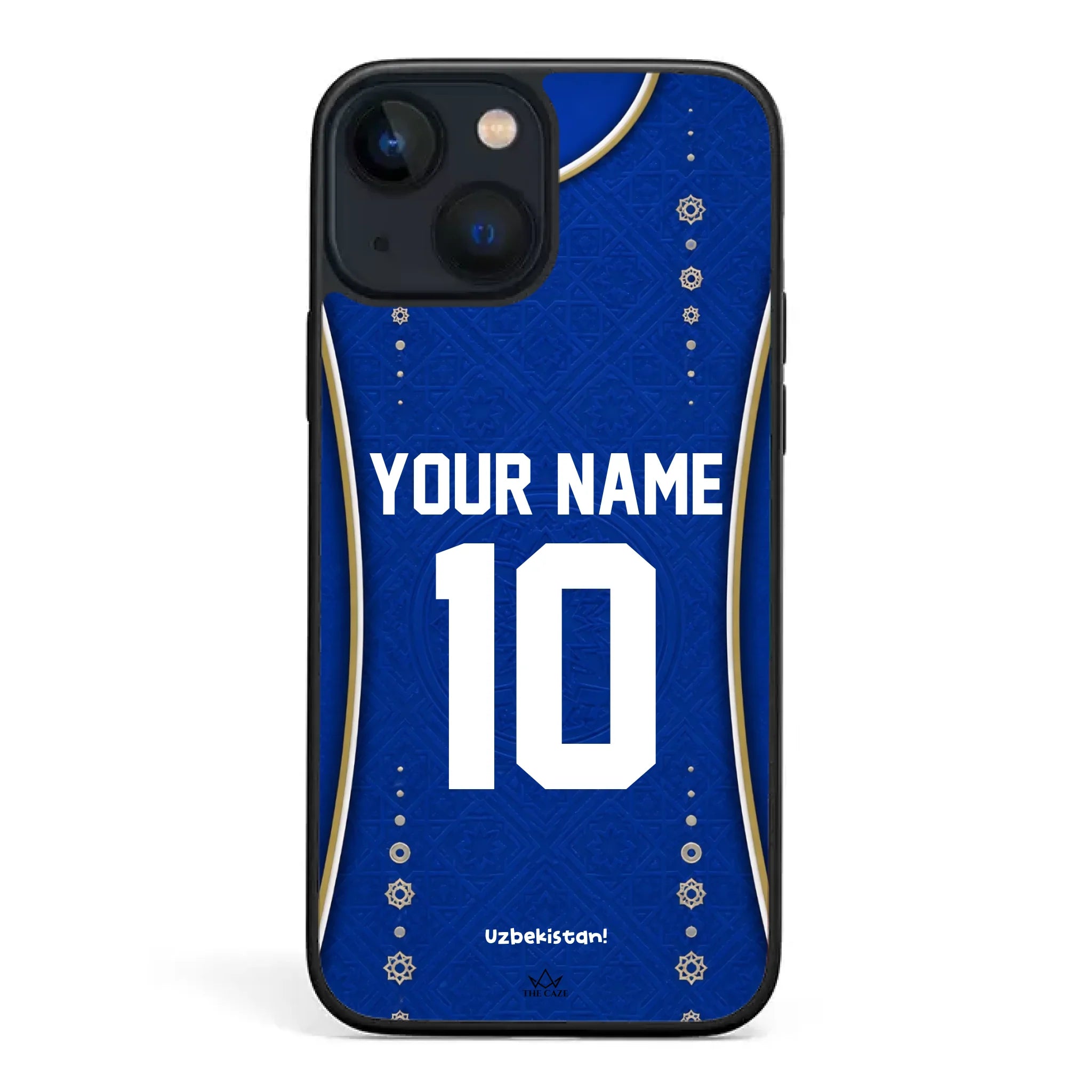 Funda de iPhone de camiseta de fútbol de Uzbekistán