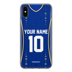 Funda de iPhone de camiseta de fútbol de Uzbekistán