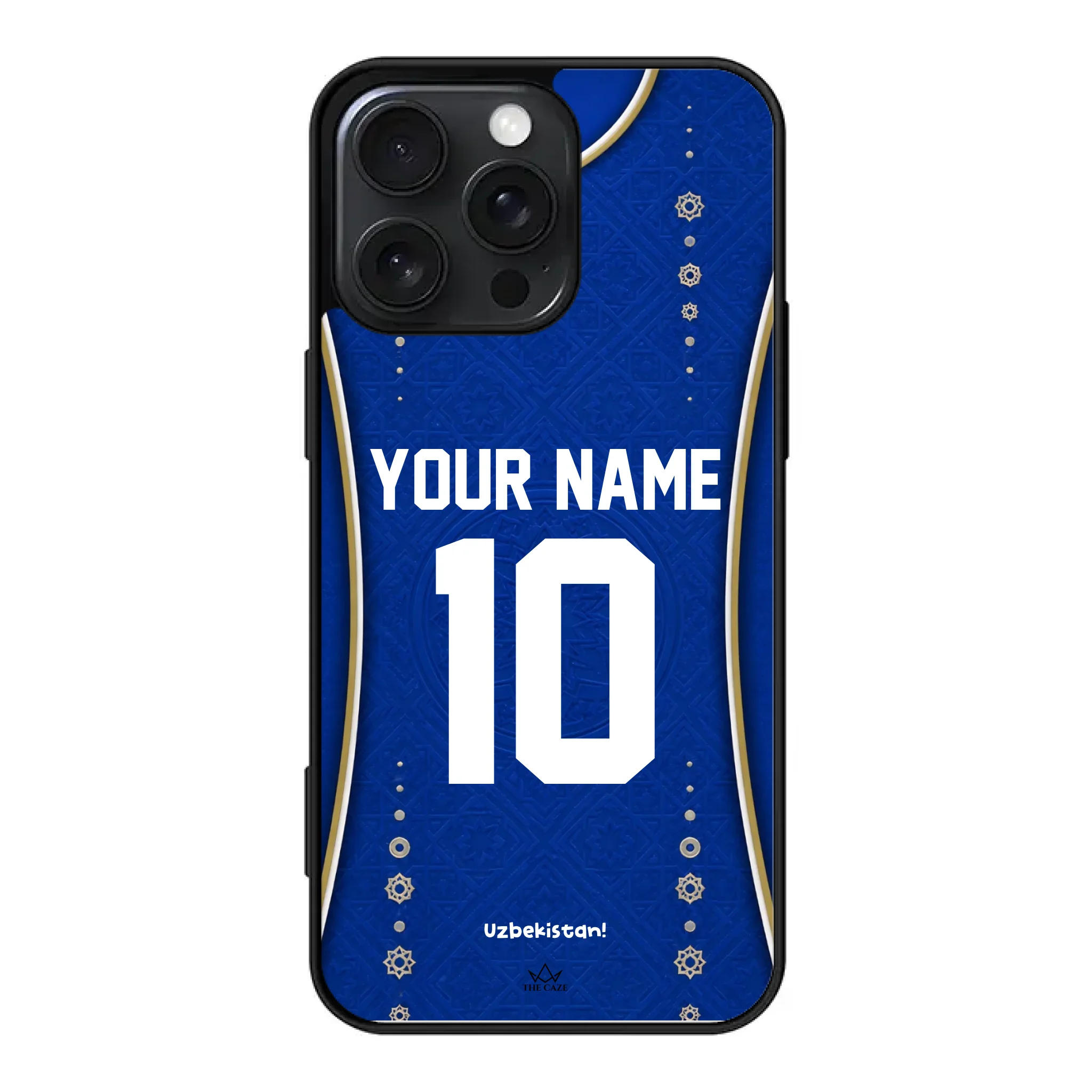 Funda de iPhone de camiseta de fútbol de Uzbekistán