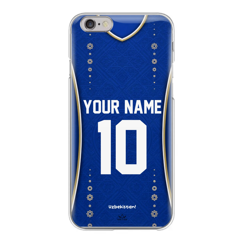 Funda de iPhone de camiseta de fútbol de Uzbekistán