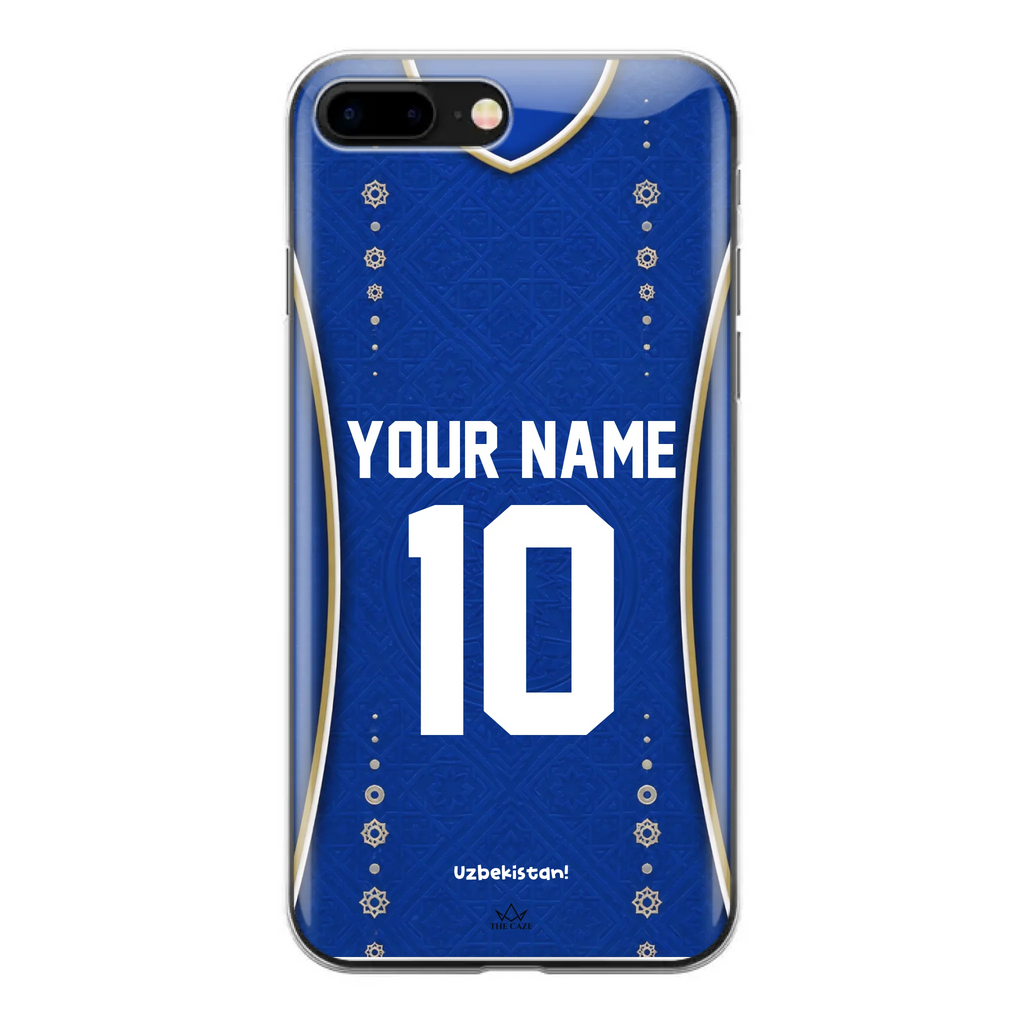 Funda de iPhone de camiseta de fútbol de Uzbekistán