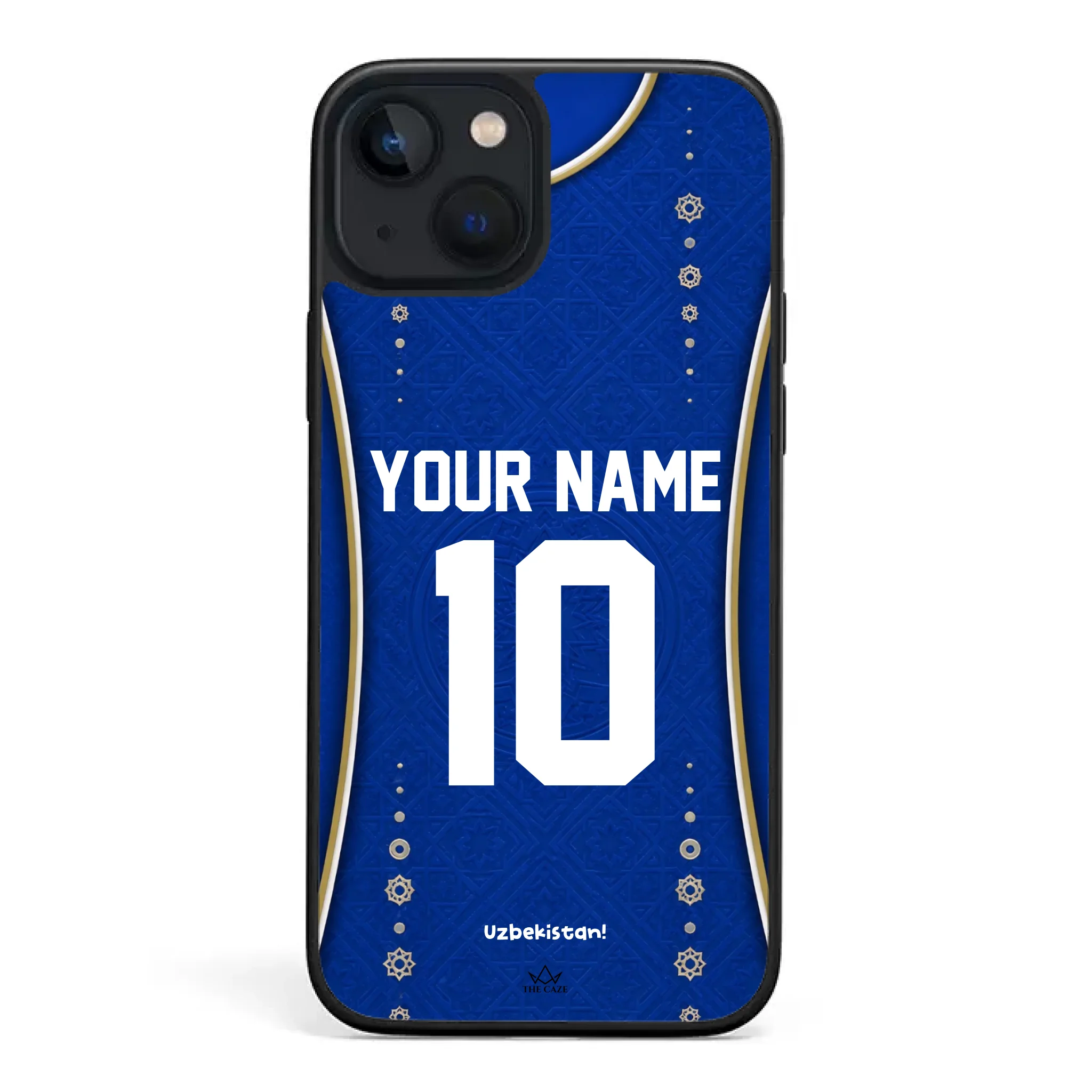 Funda de iPhone de camiseta de fútbol de Uzbekistán