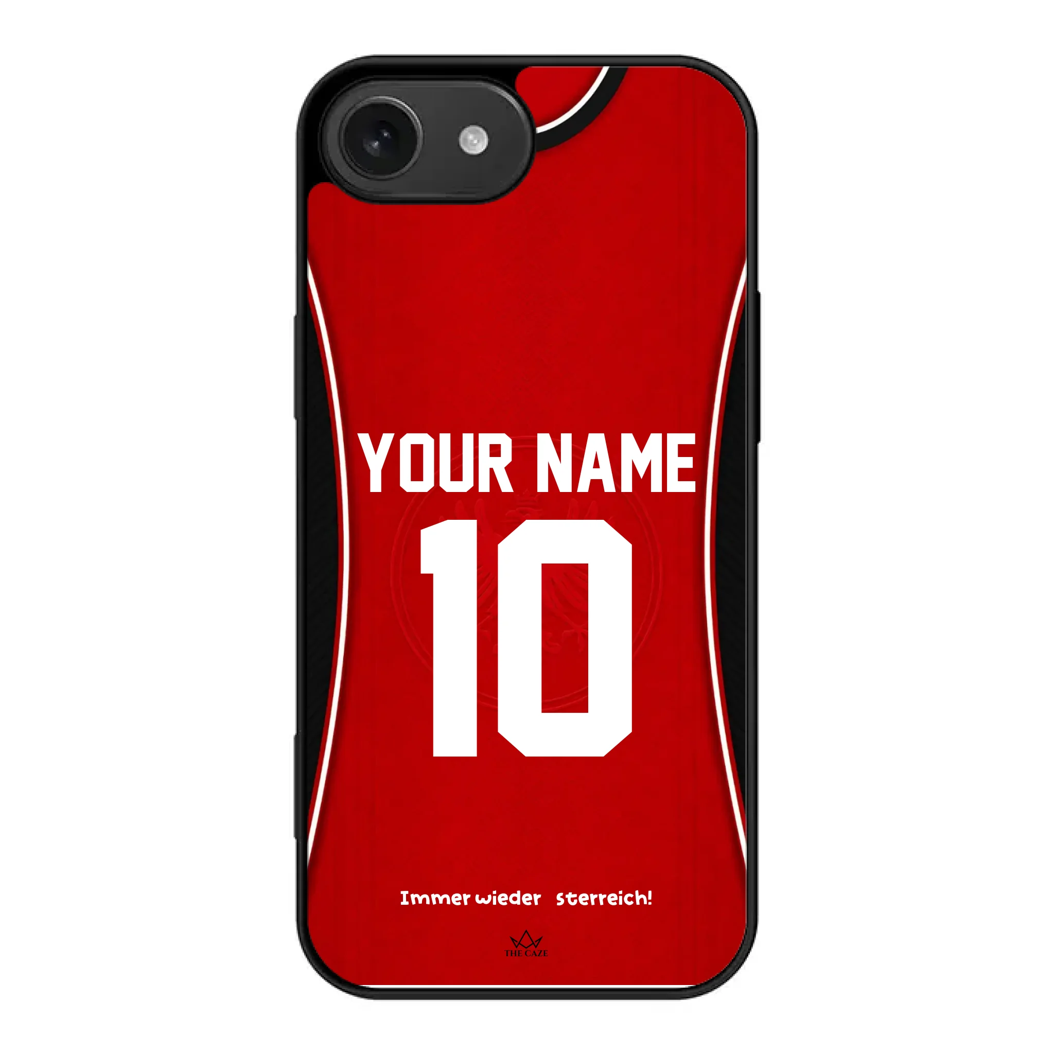 Austria football Jersey iPhone Case