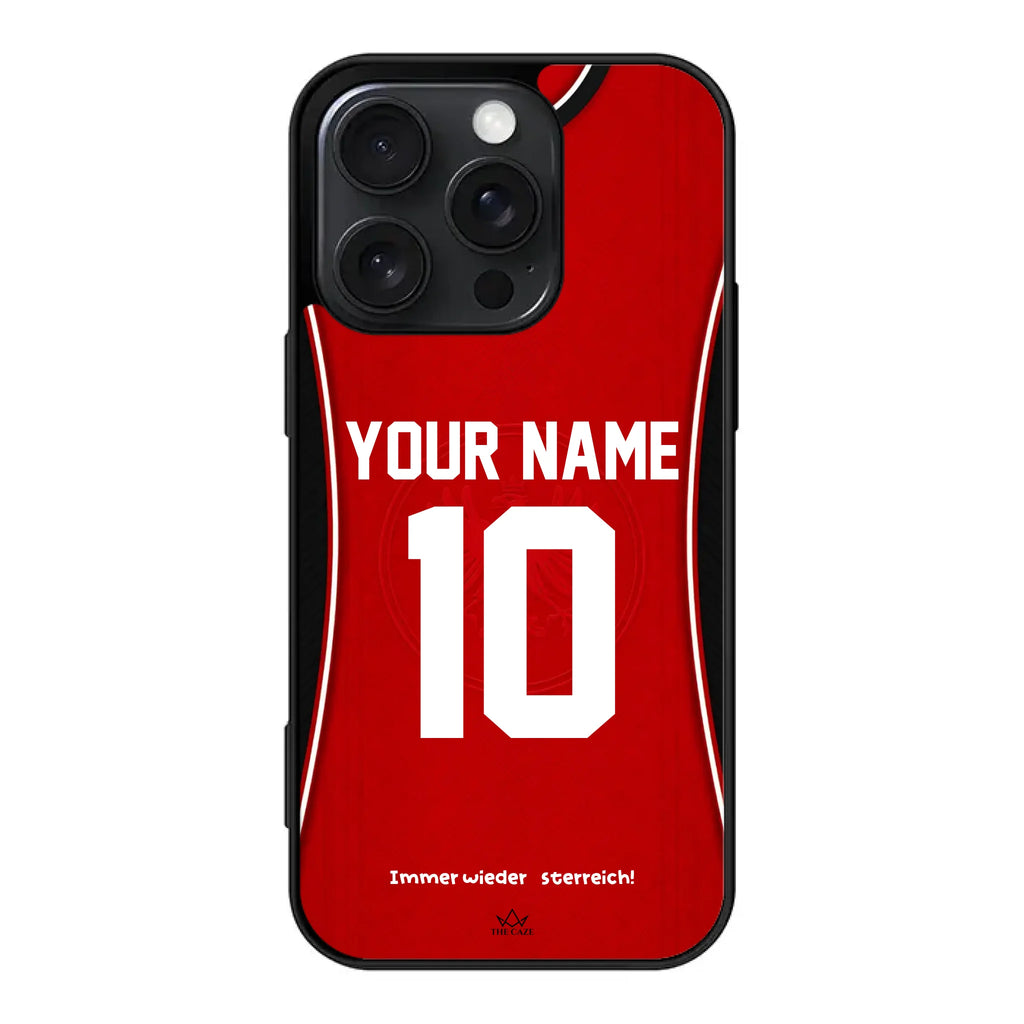 Austria football Jersey iPhone Case