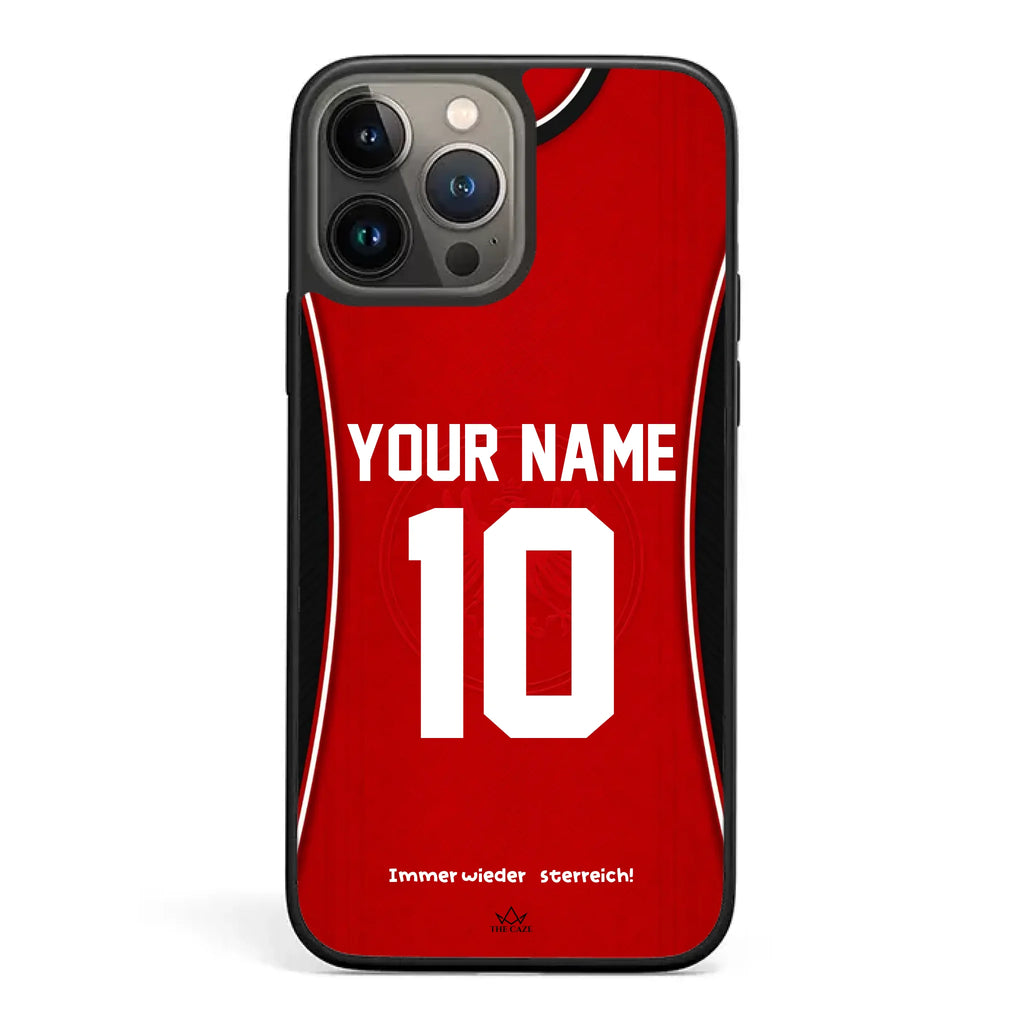 Austria football Jersey iPhone Case