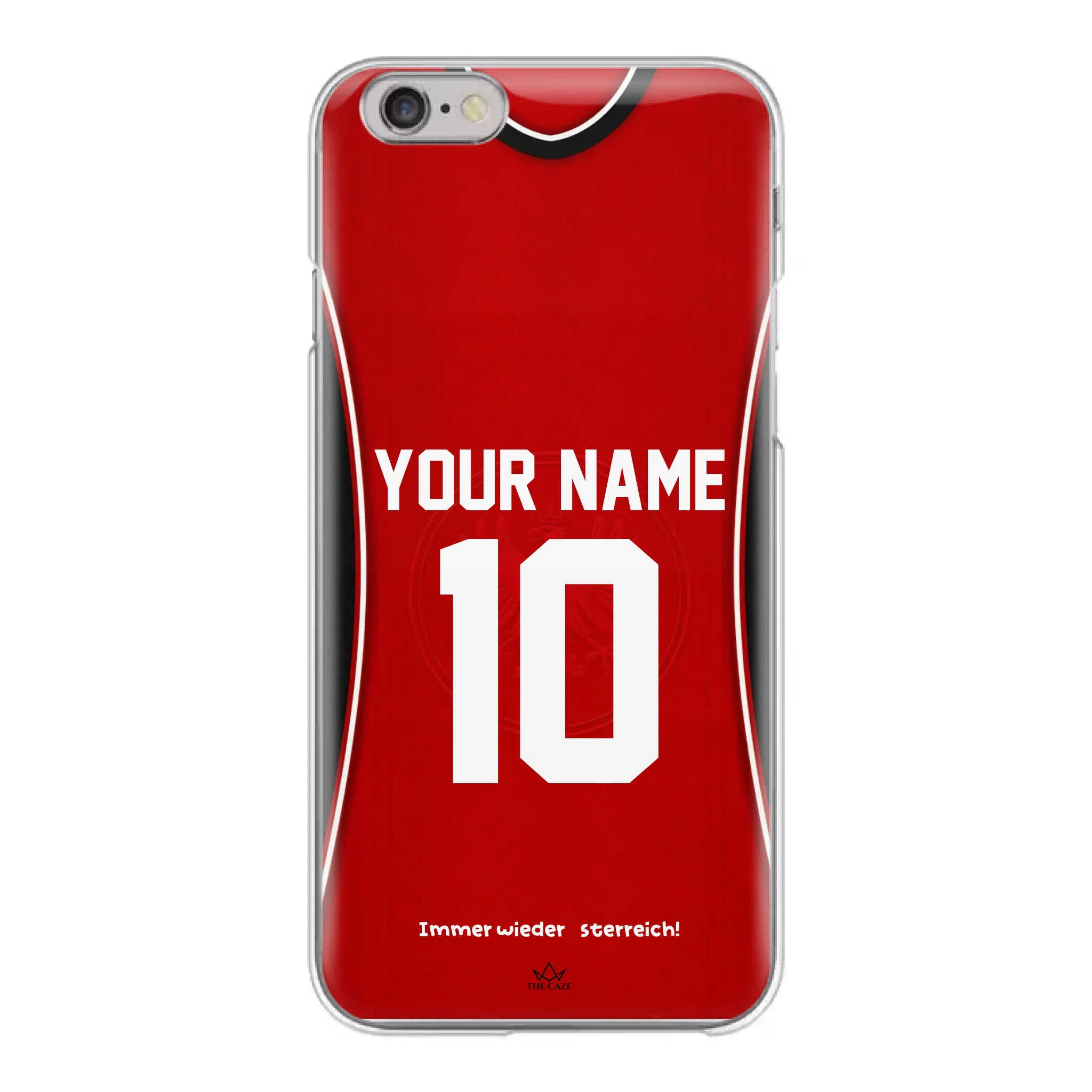 Austria football Jersey iPhone Case