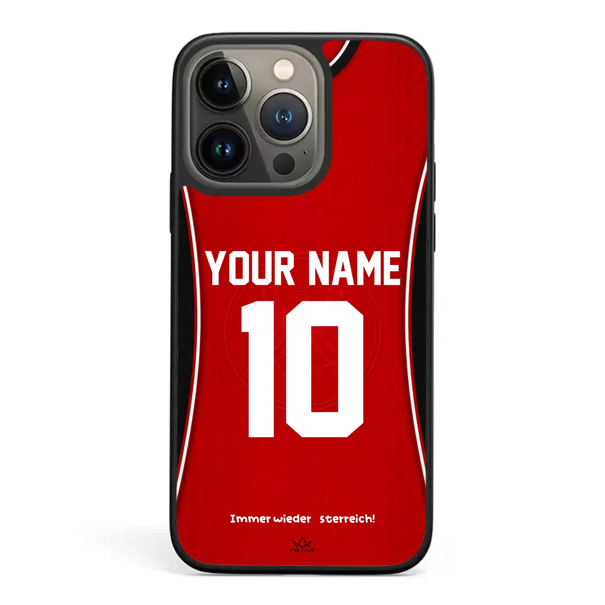Austria football Jersey iPhone Case
