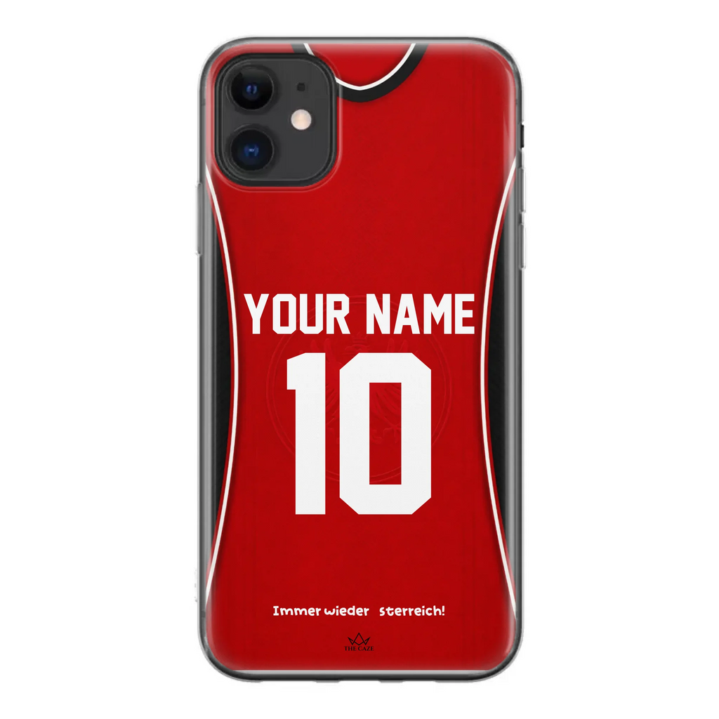 Austria football Jersey iPhone Case