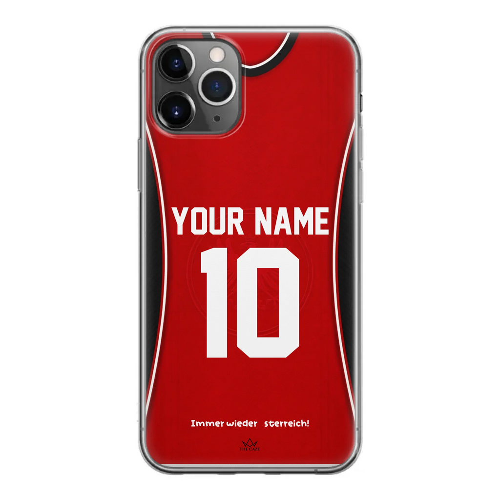Austria football Jersey iPhone Case