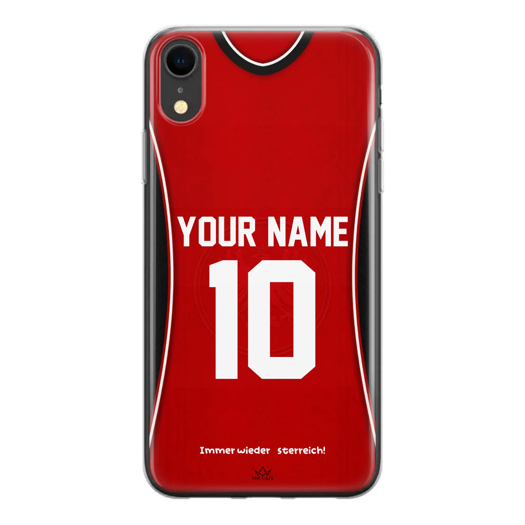 Austria football Jersey iPhone Case