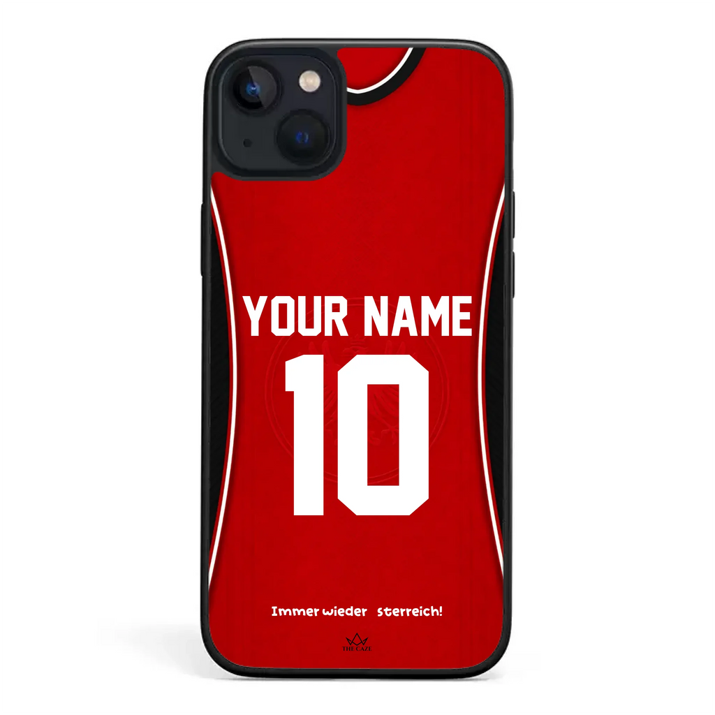 Austria football Jersey iPhone Case