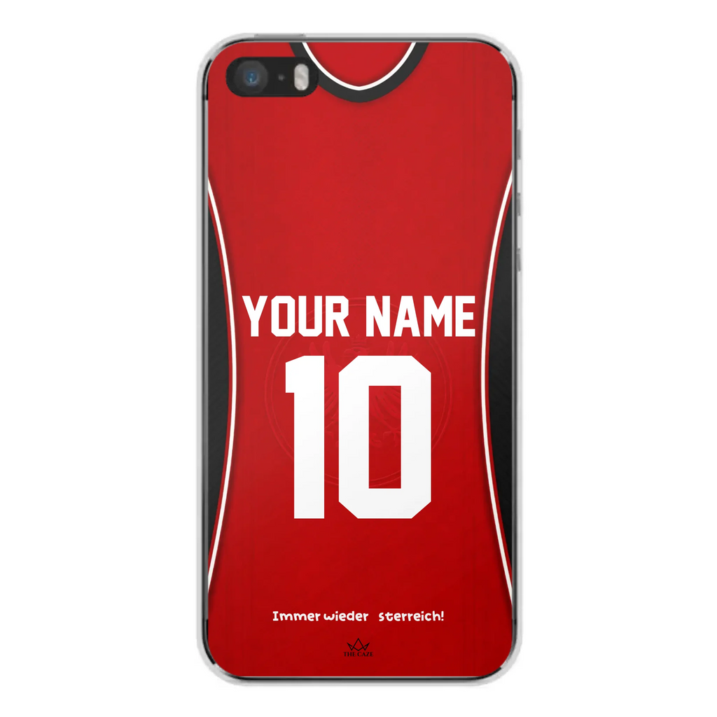 Austria football Jersey iPhone Case