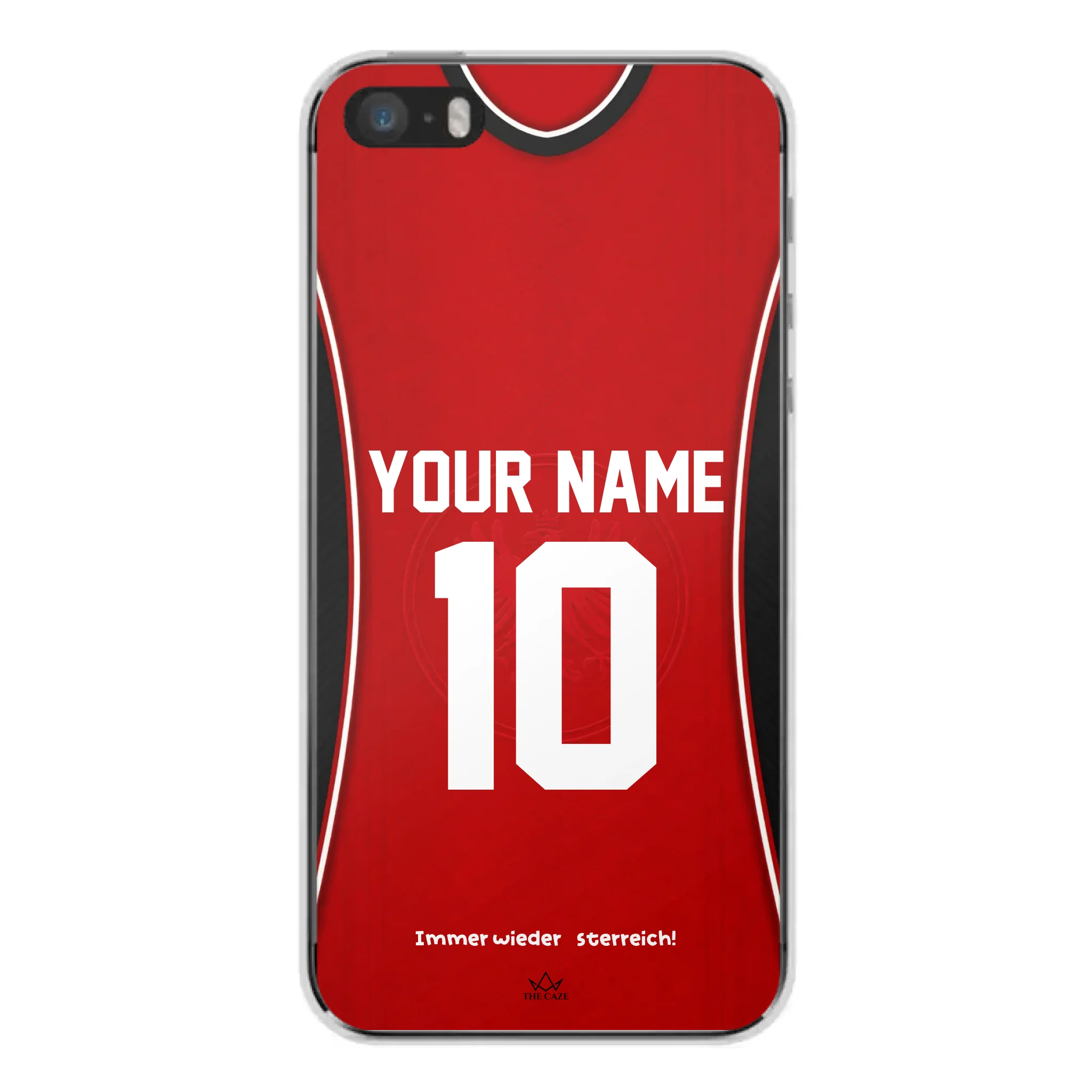 Austria football Jersey iPhone Case