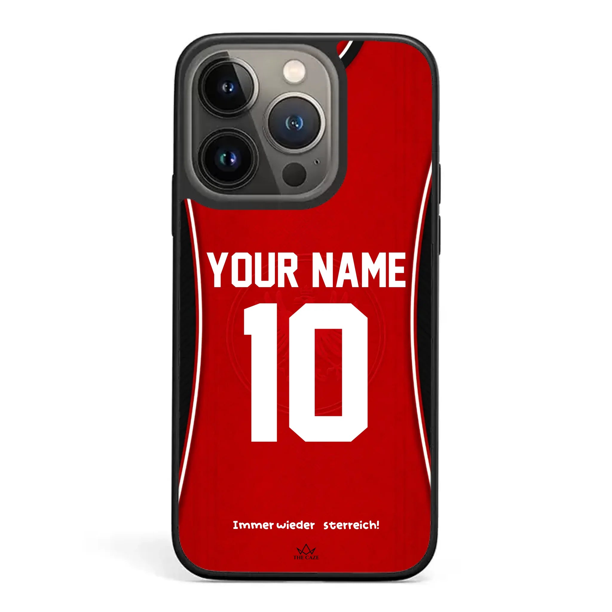 Austria football Jersey iPhone Case