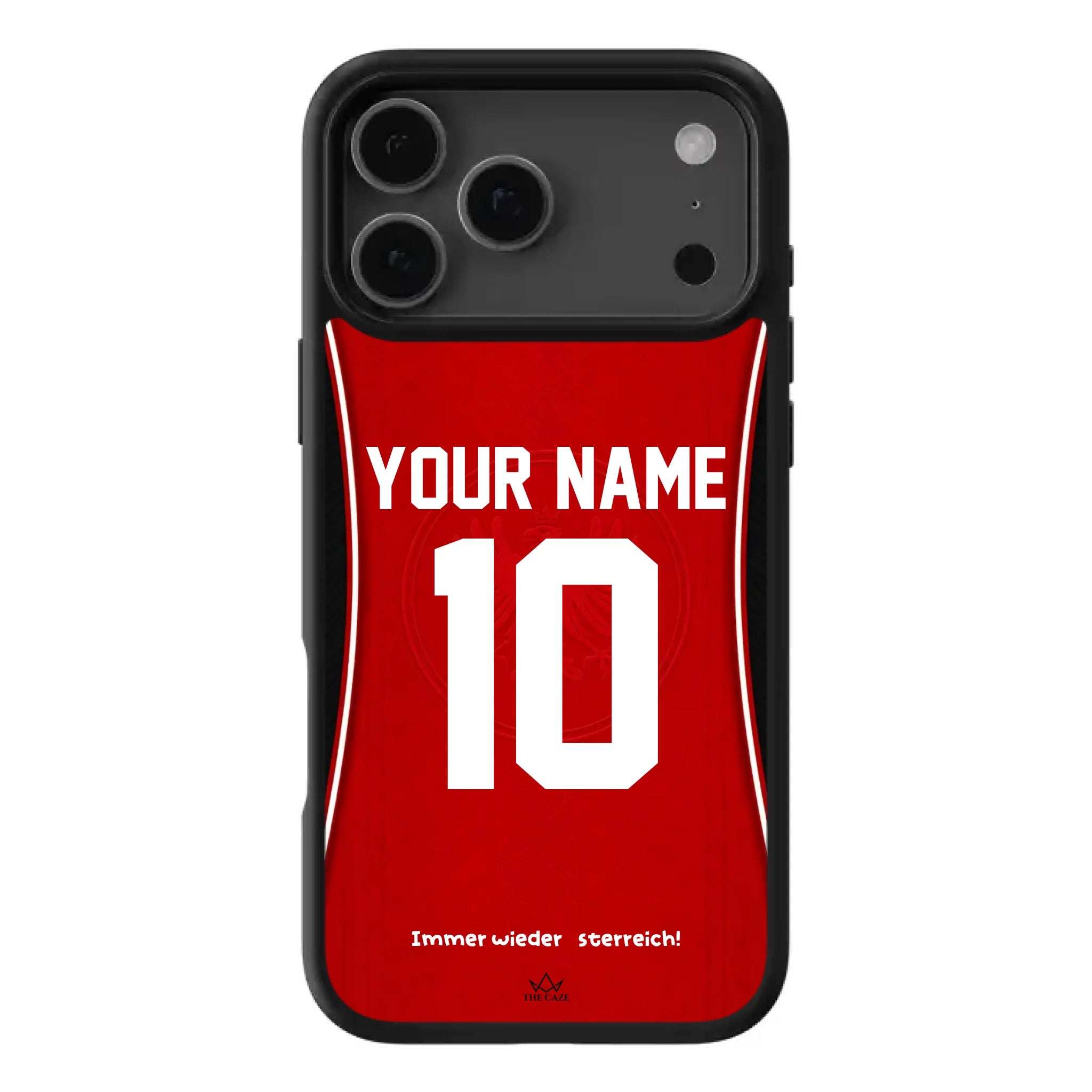 Austria football Jersey iPhone Case
