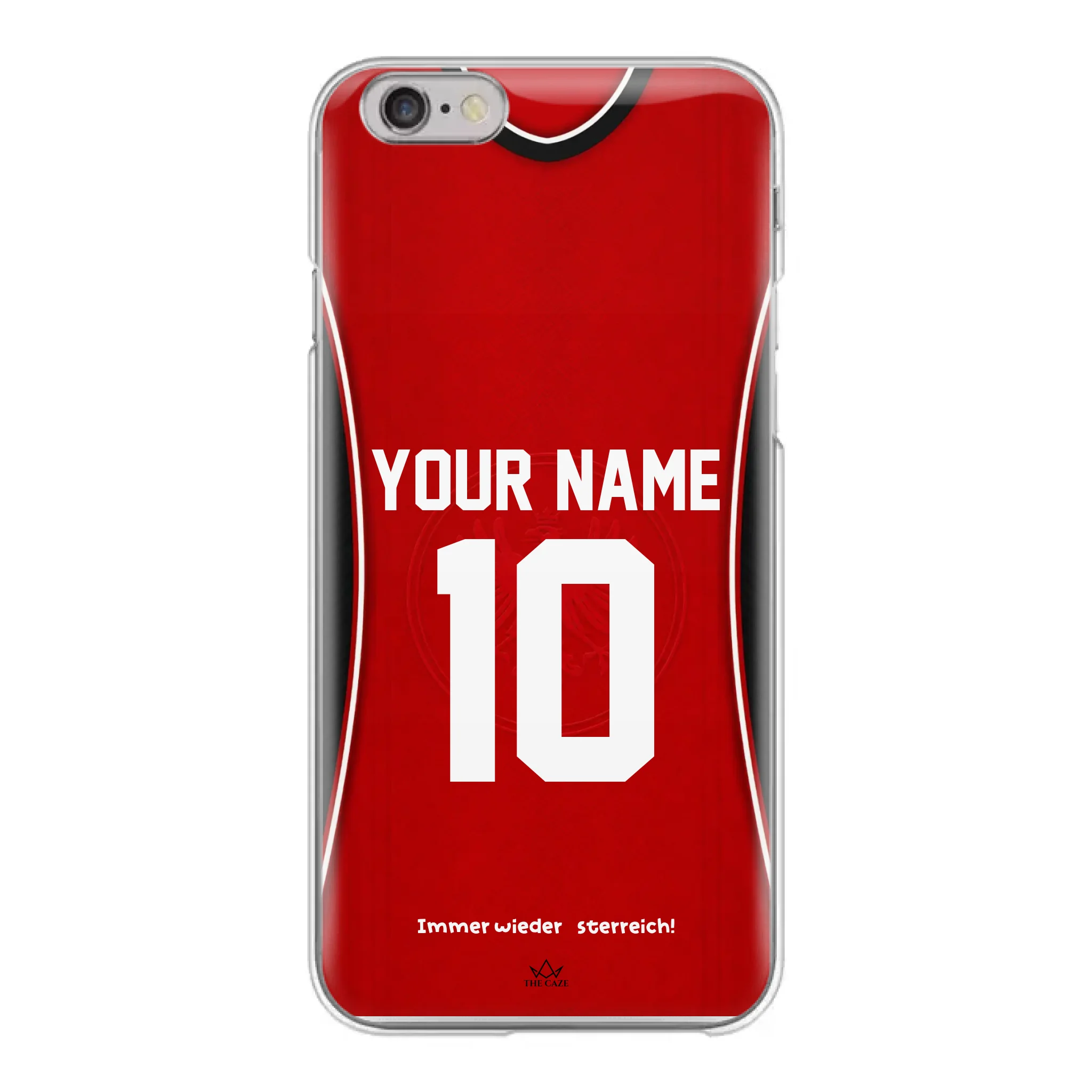 Austria football Jersey iPhone Case
