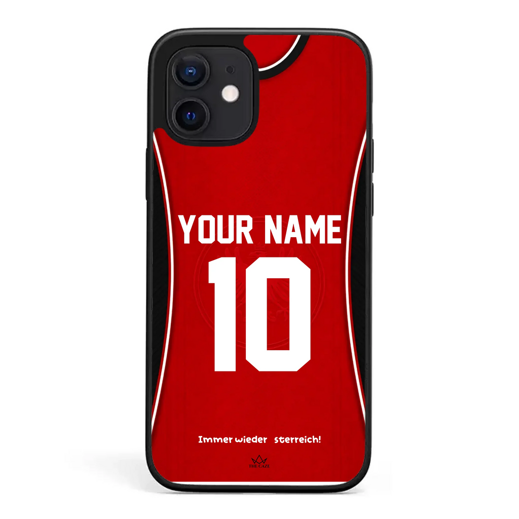 Austria football Jersey iPhone Case