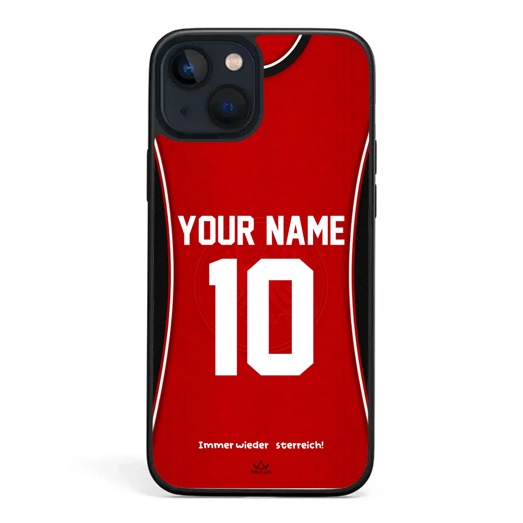 Austria football Jersey iPhone Case