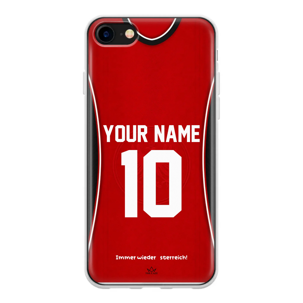Austria football Jersey iPhone Case