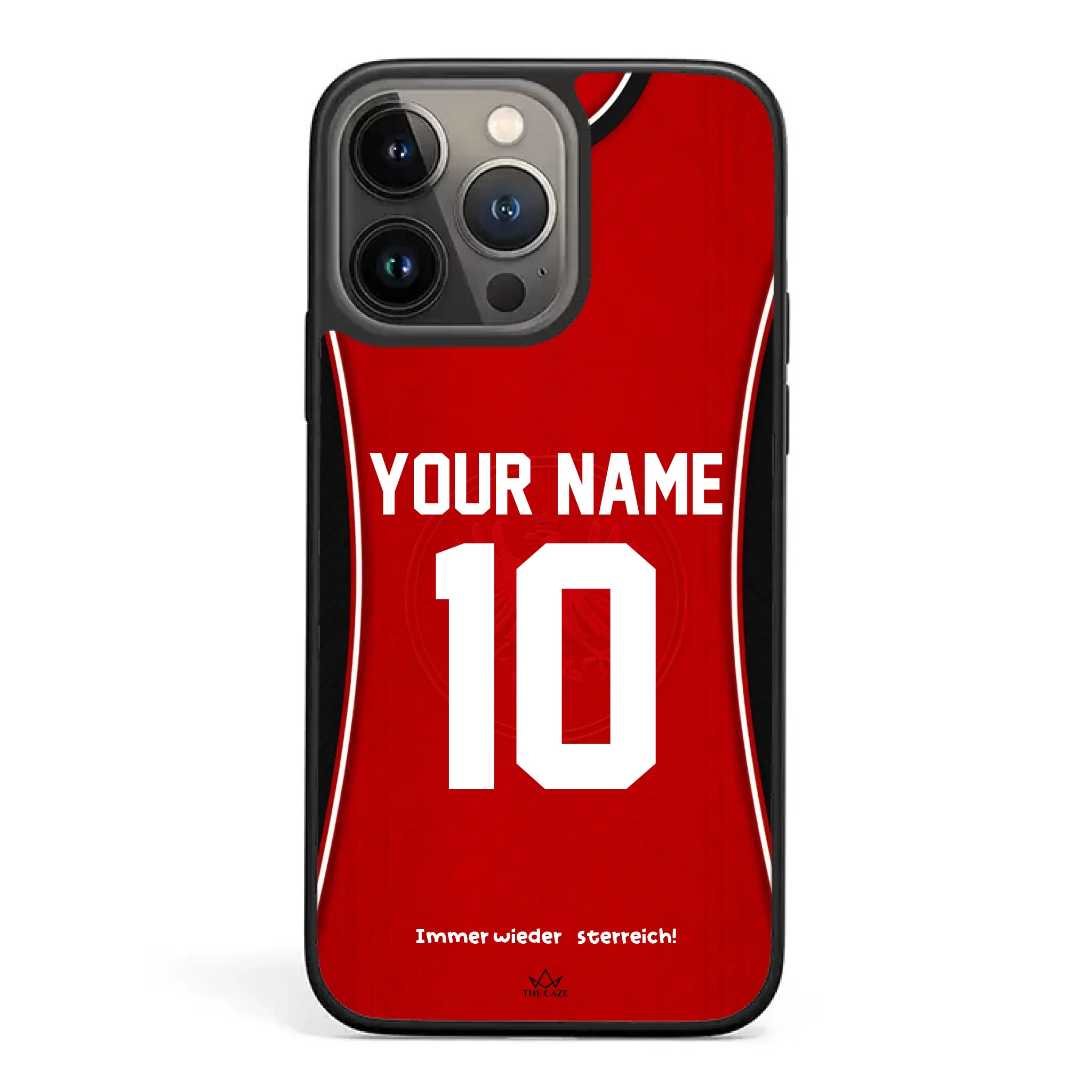 Austria football Jersey iPhone Case