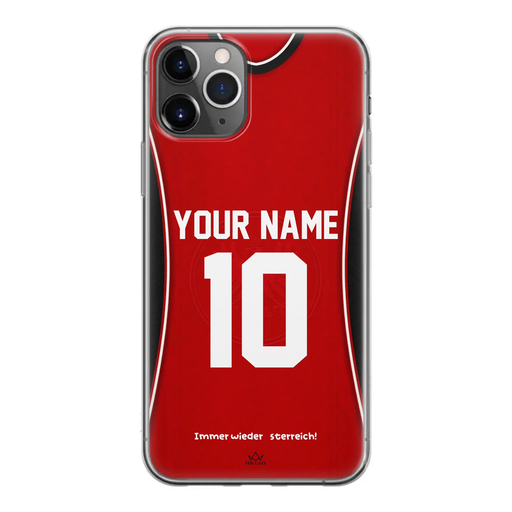 Austria football Jersey iPhone Case