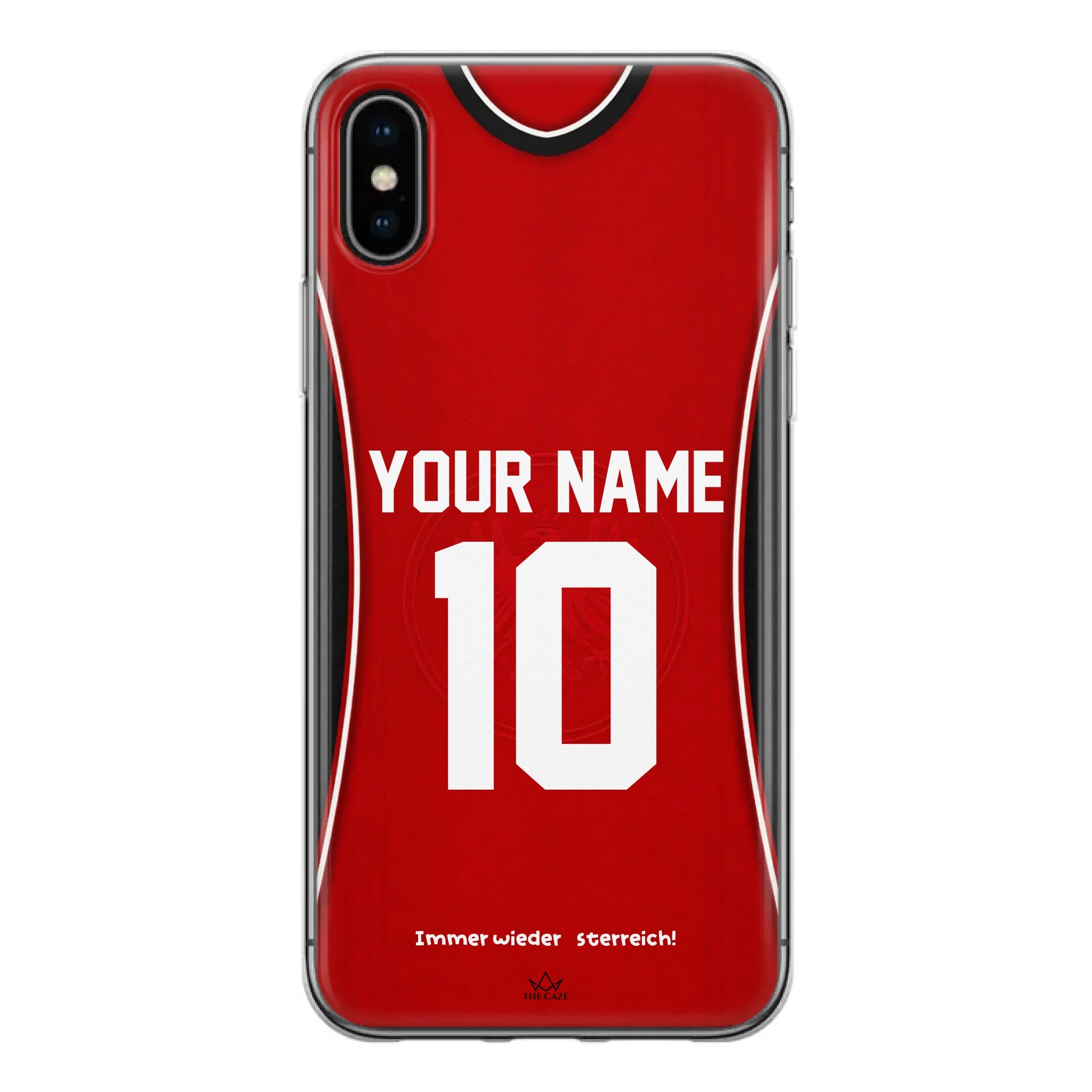 Austria football Jersey iPhone Case