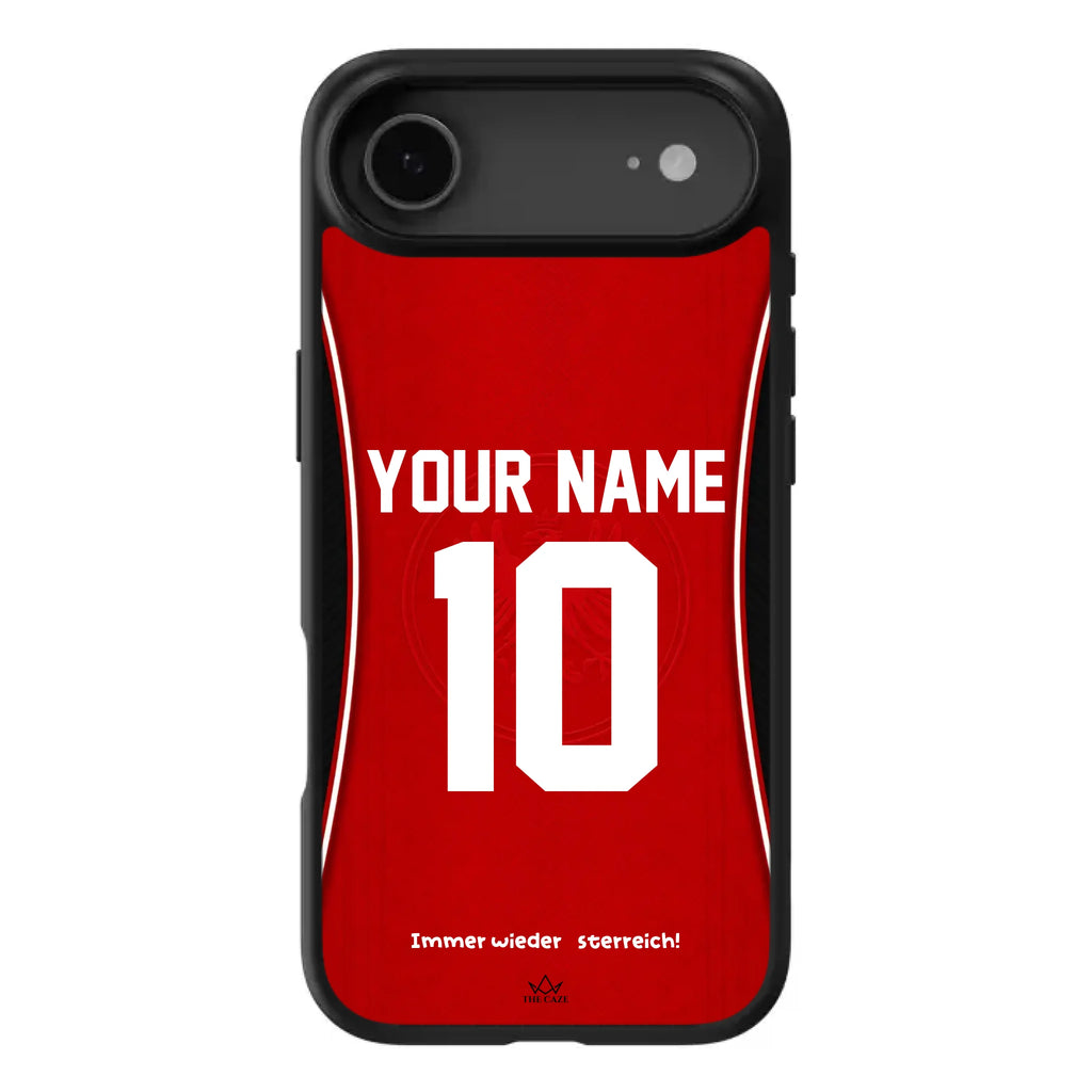 Austria football Jersey iPhone Case