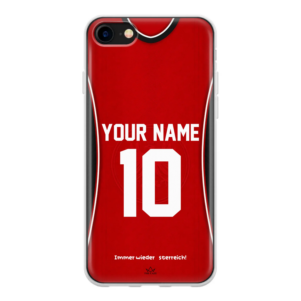 Austria football Jersey iPhone Case
