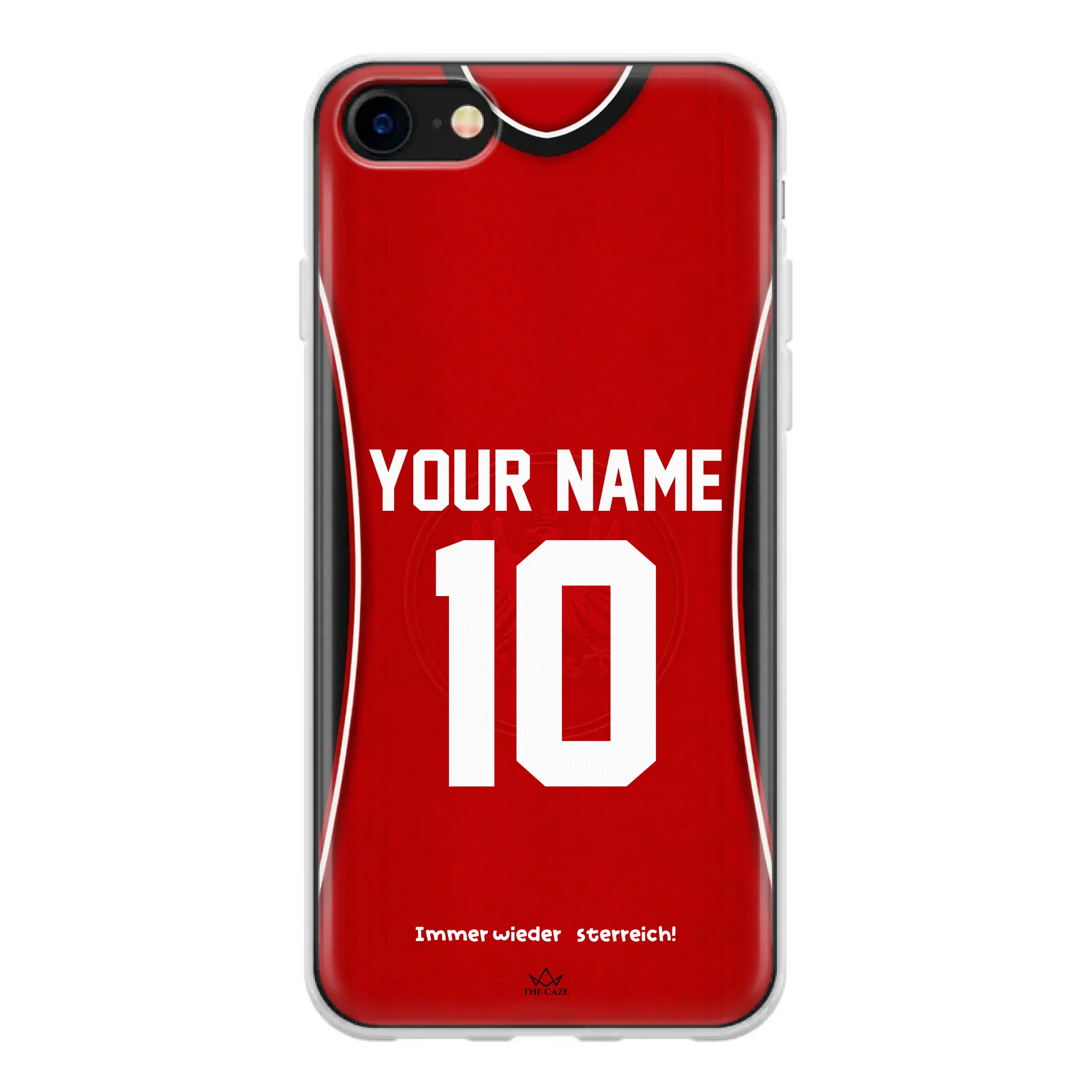 Austria football Jersey iPhone Case