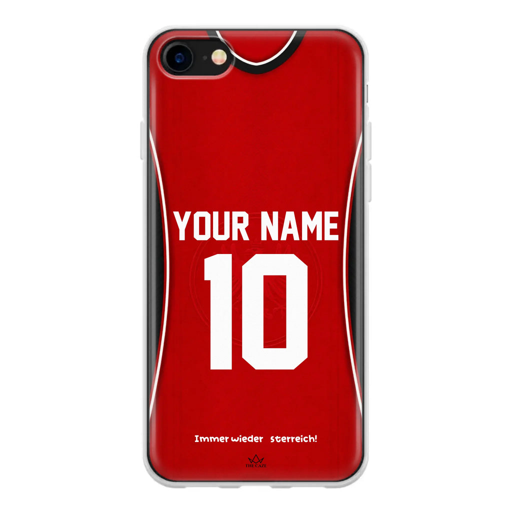 Austria football Jersey iPhone Case