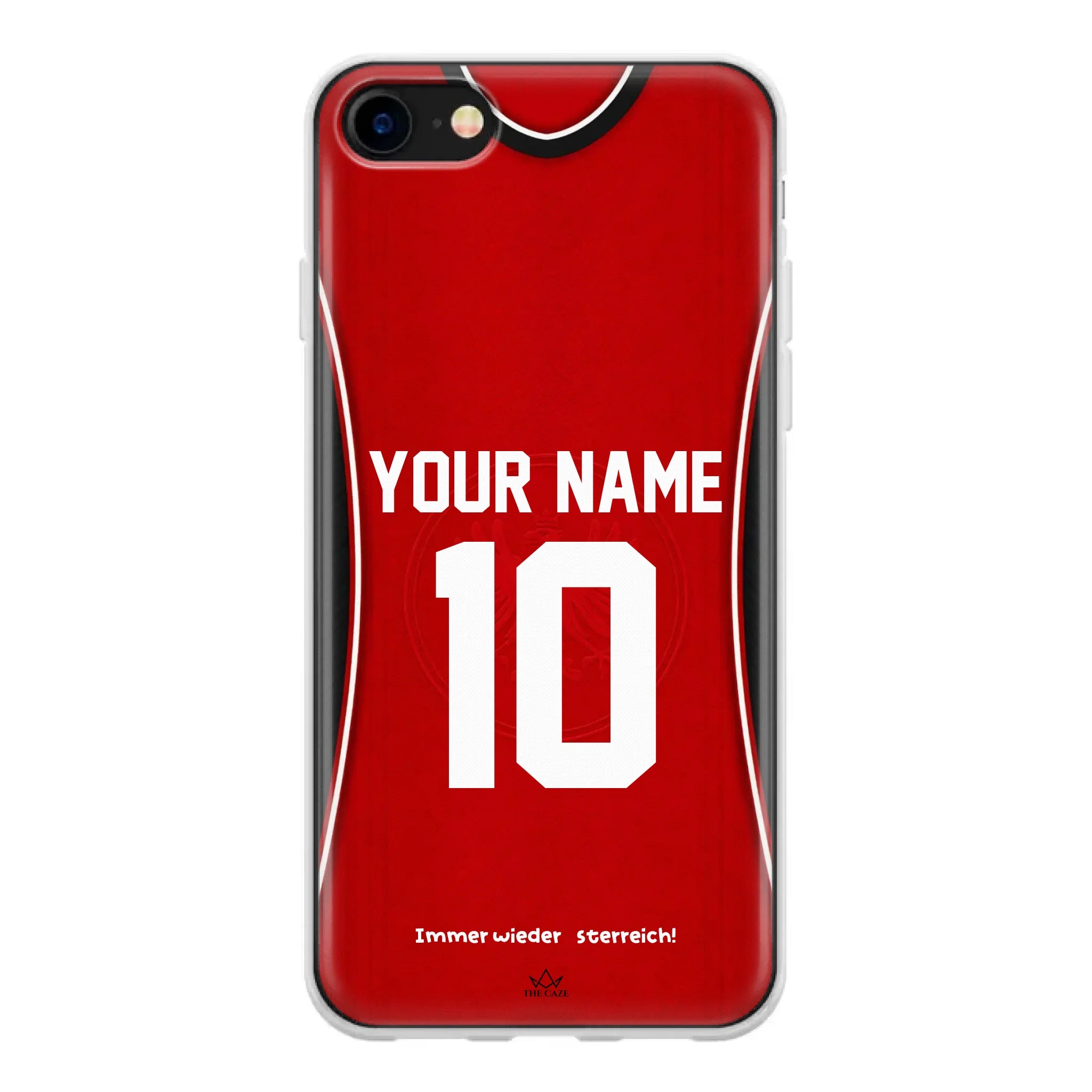 Austria football Jersey iPhone Case