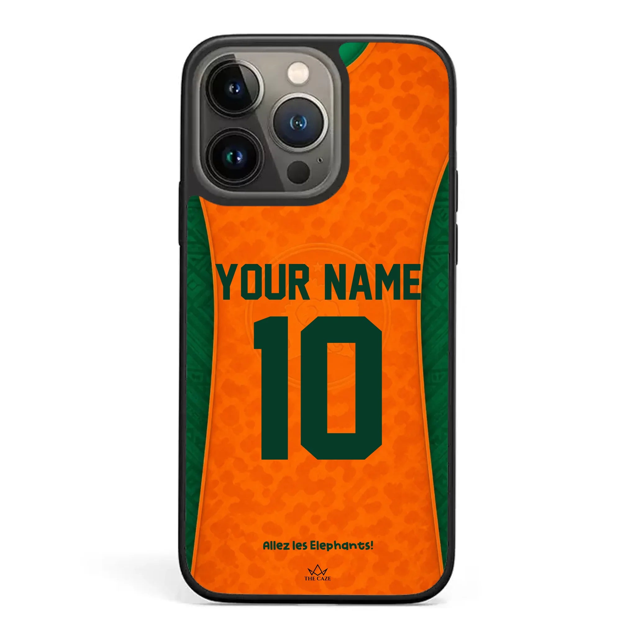 Ivory Coast football Jersey iPhone Case