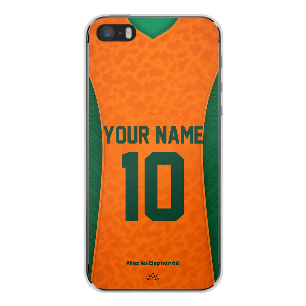 Ivory Coast football Jersey iPhone Case