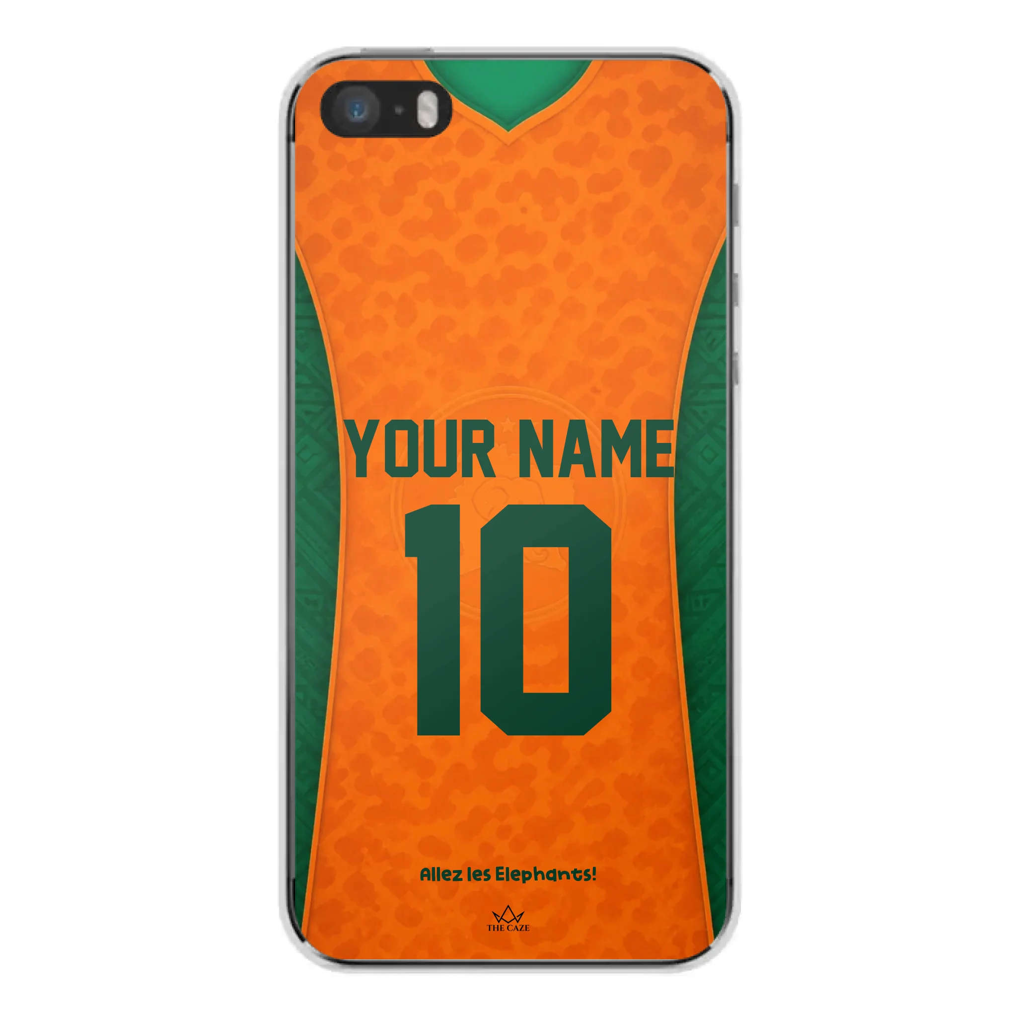 Ivory Coast football Jersey iPhone Case